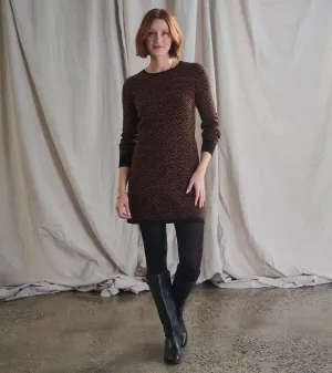 Abigail Sweater Dress - Art Deco Dots -Hatley