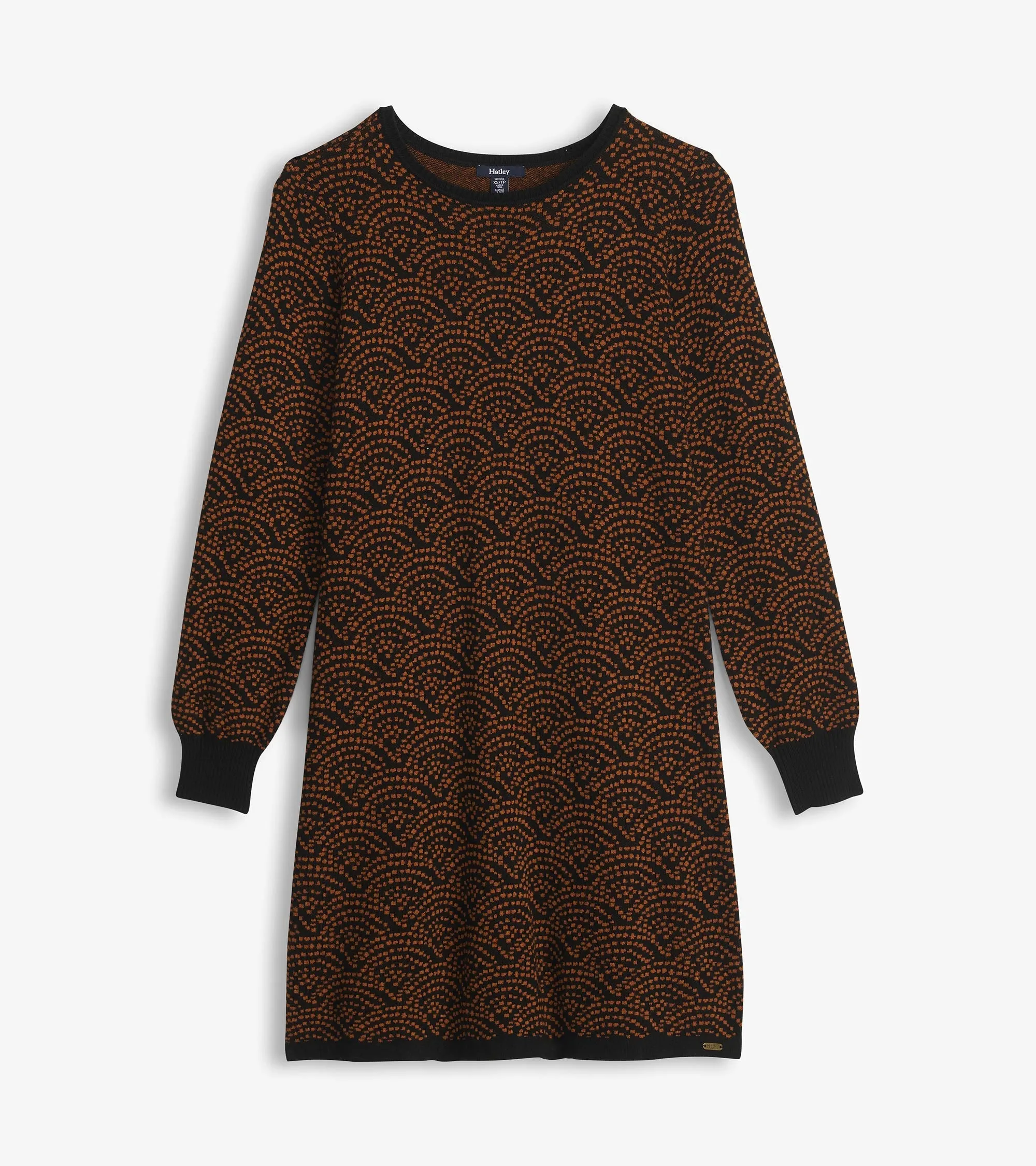 Abigail Sweater Dress - Art Deco Dots -Hatley