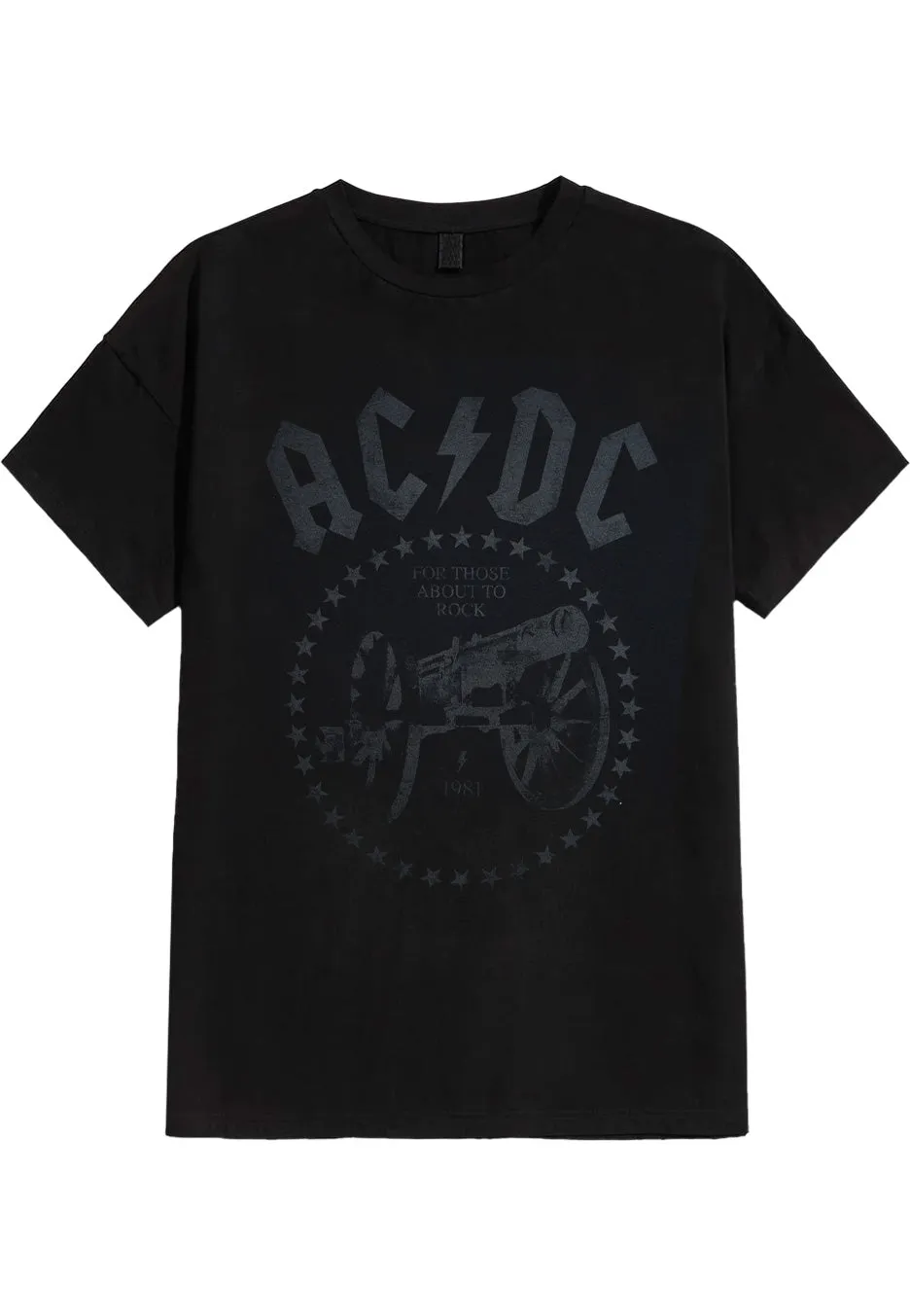 AC/DC - We Salute You Cannon - T-Shirt