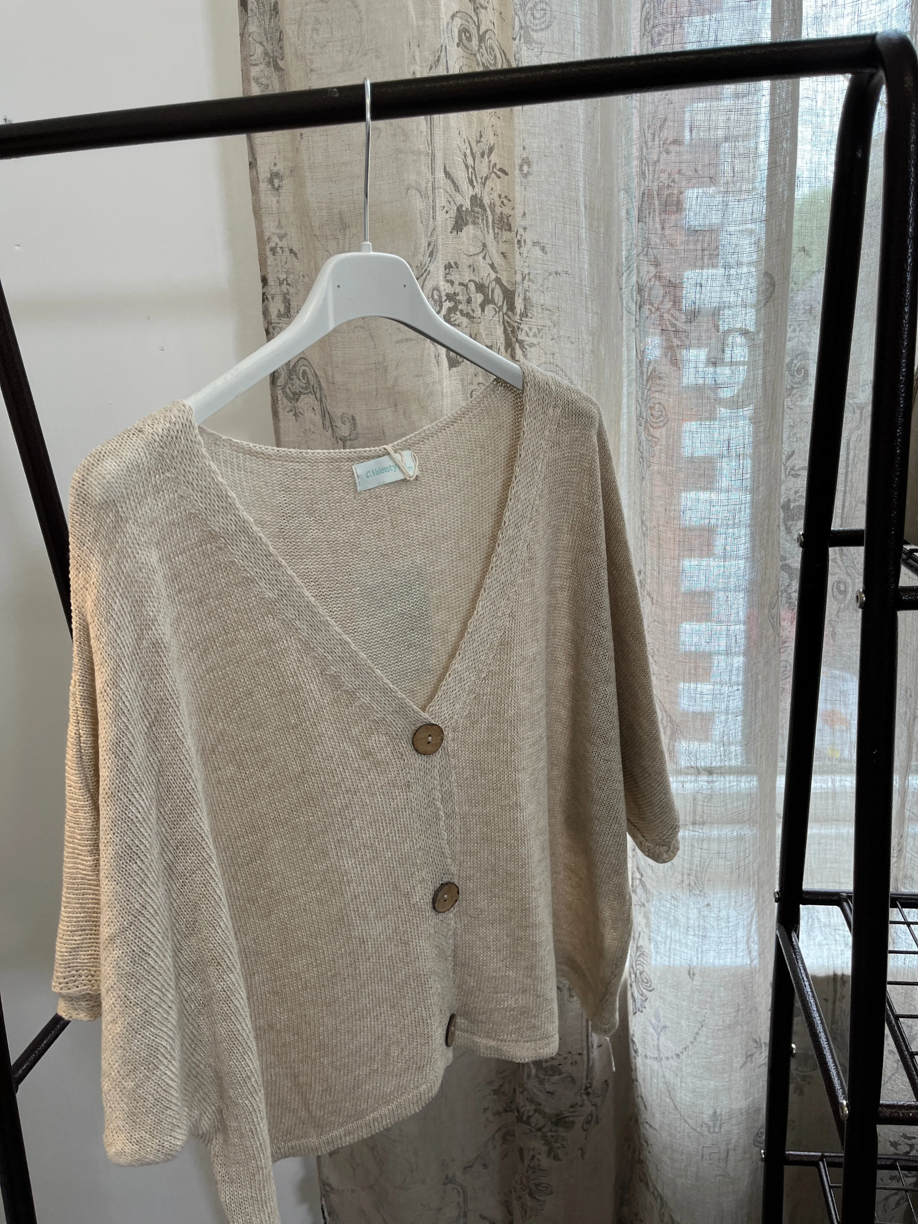 Aimee Cute Button Layering Cardi