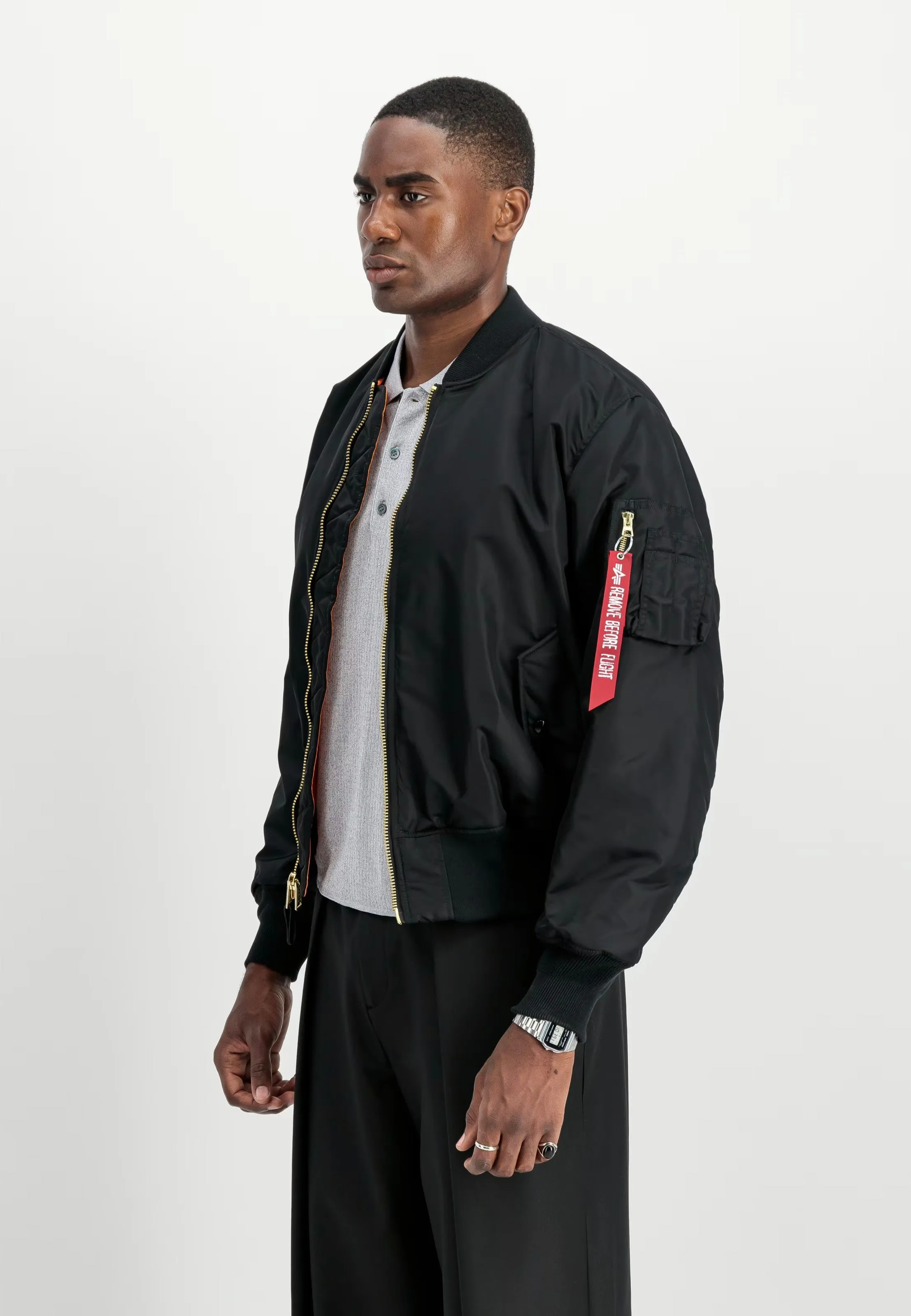 Alpha Industries - MA 1 Black - Jacket
