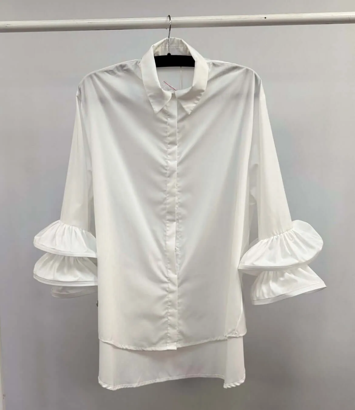 Arabella Double Frill Sleeve Shirt