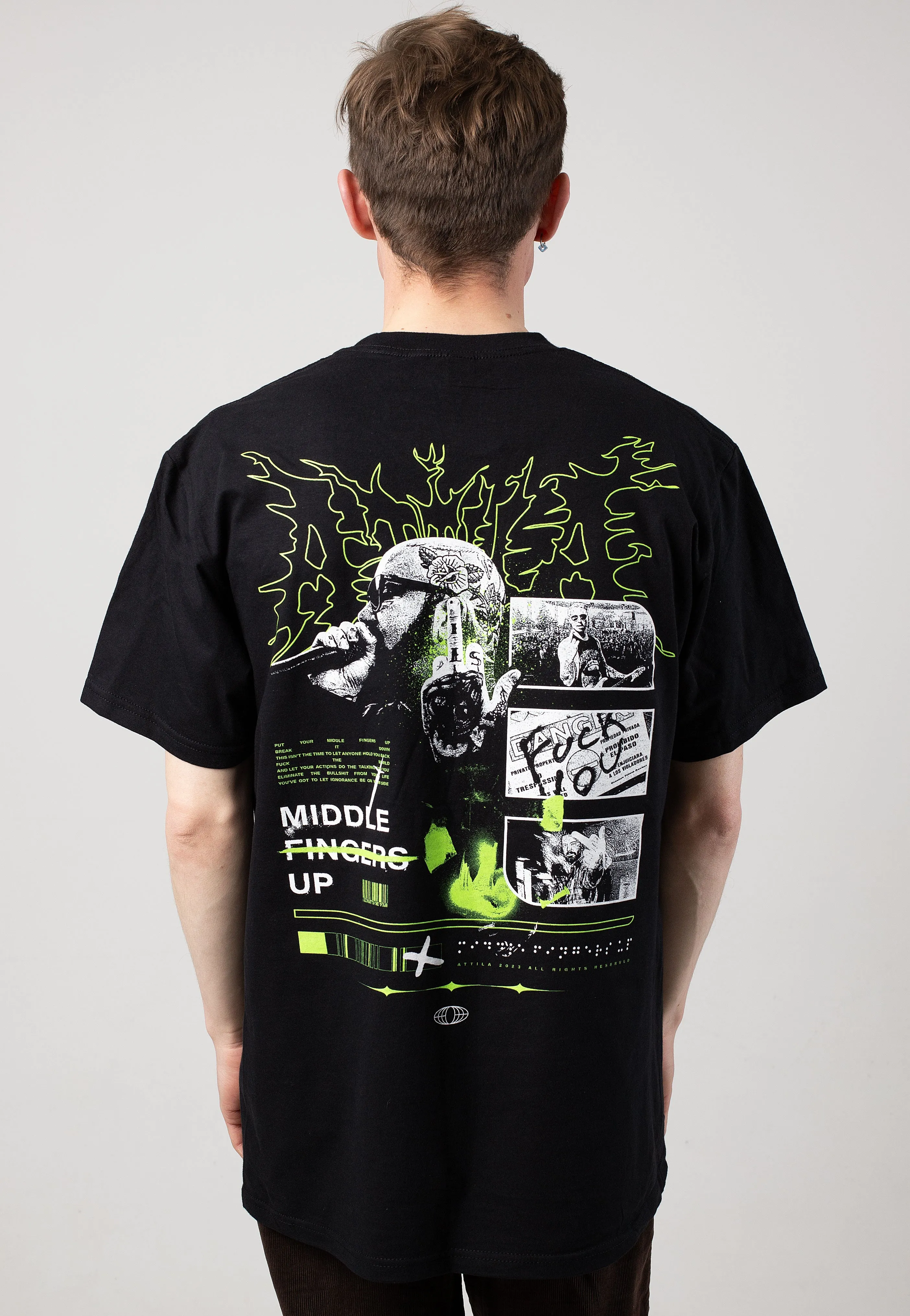 Attila - Middle Fingers Up - T-Shirt