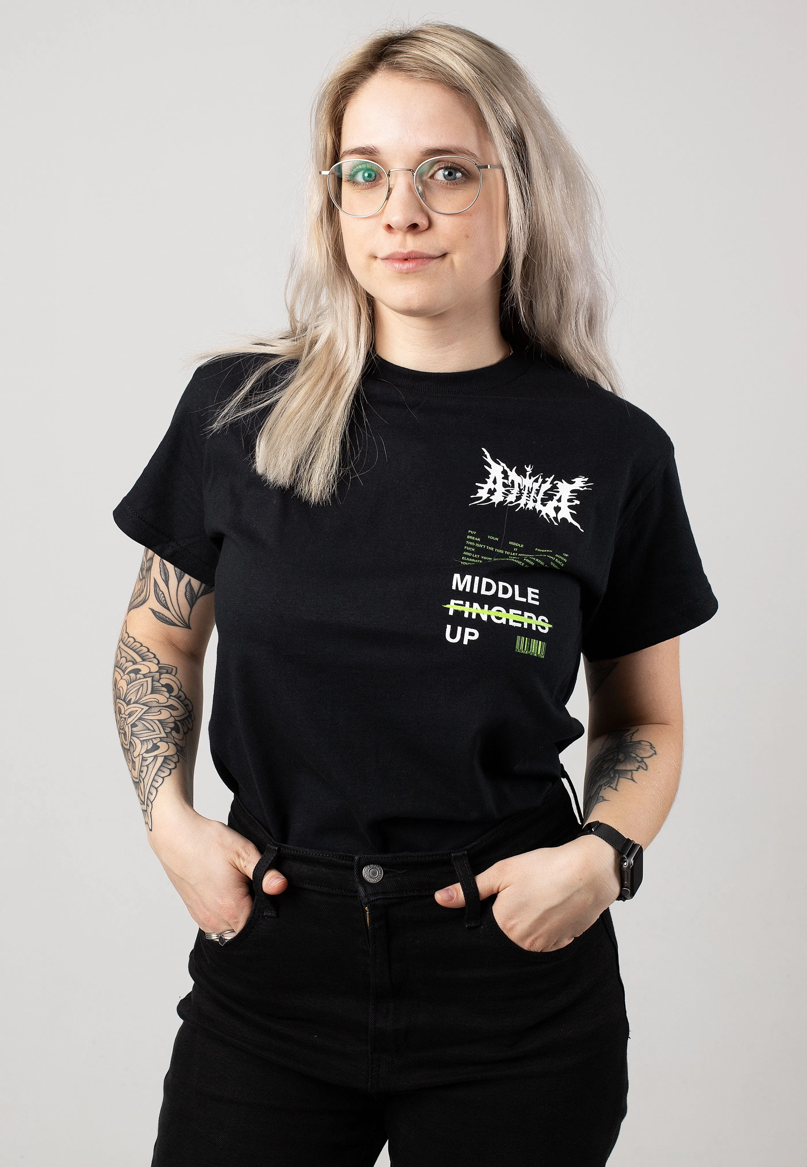 Attila - Middle Fingers Up - T-Shirt