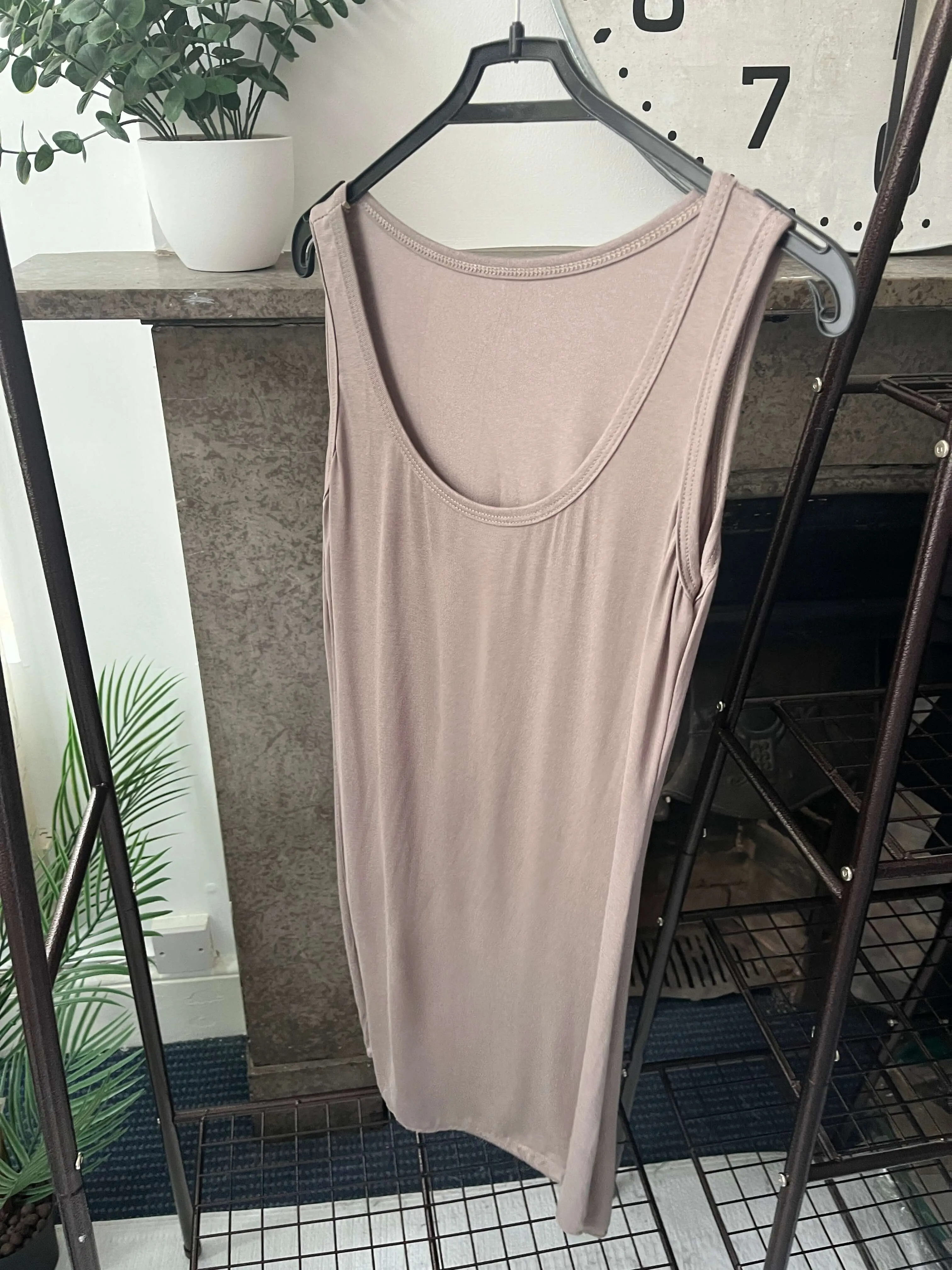 Azalea Longline Round Neck Vest Top