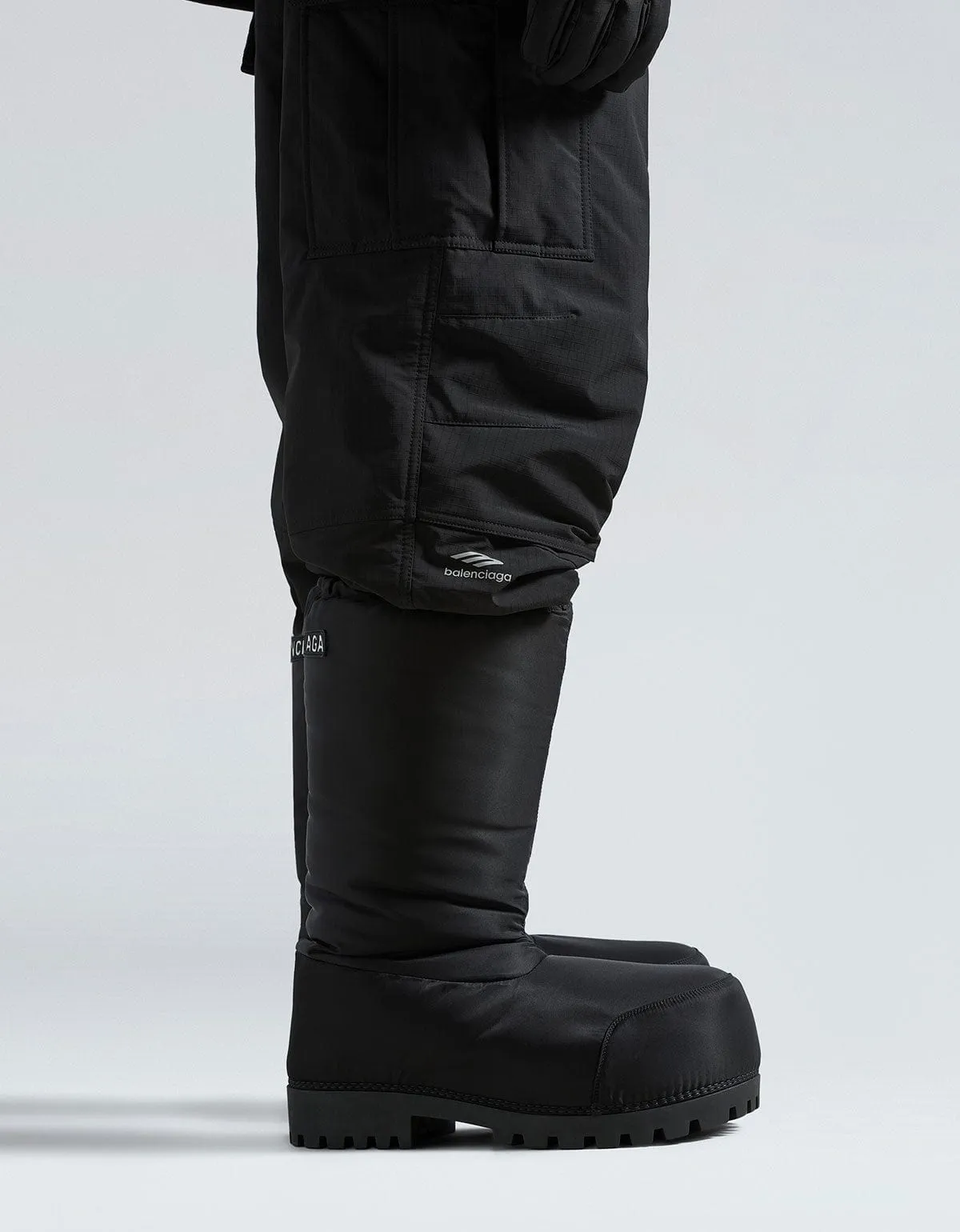 Balenciaga Black Alaska High Boots