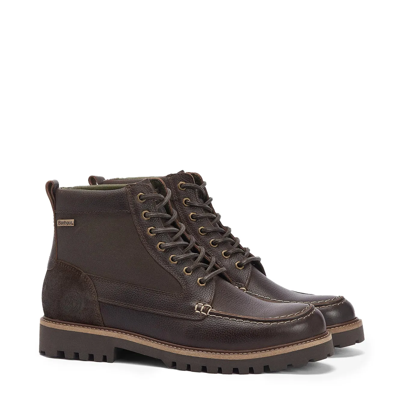 Barbour Sheene Moc Toe Boot Brown