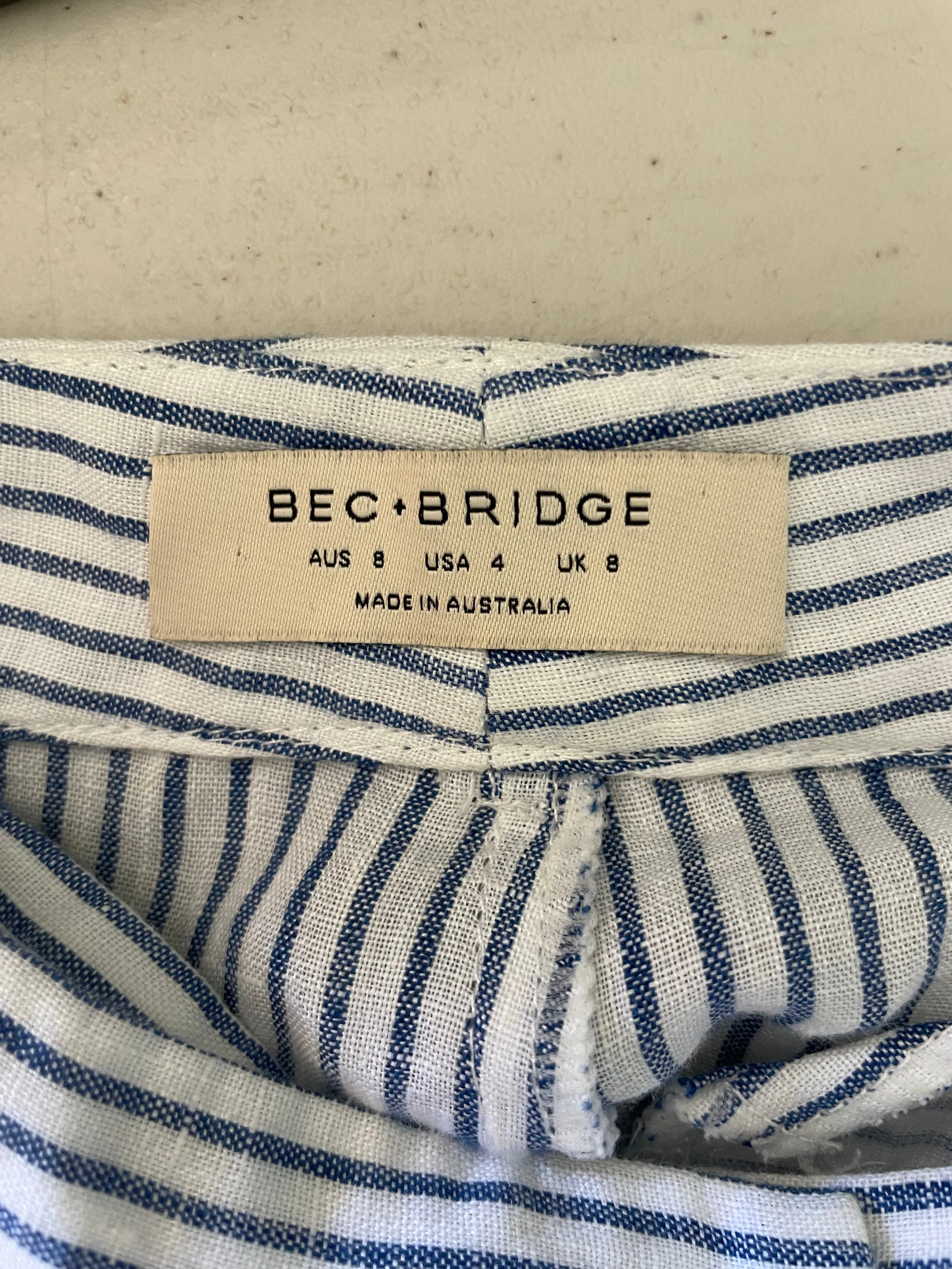 Bec   Bridge | pants | size 8 | tapered leg