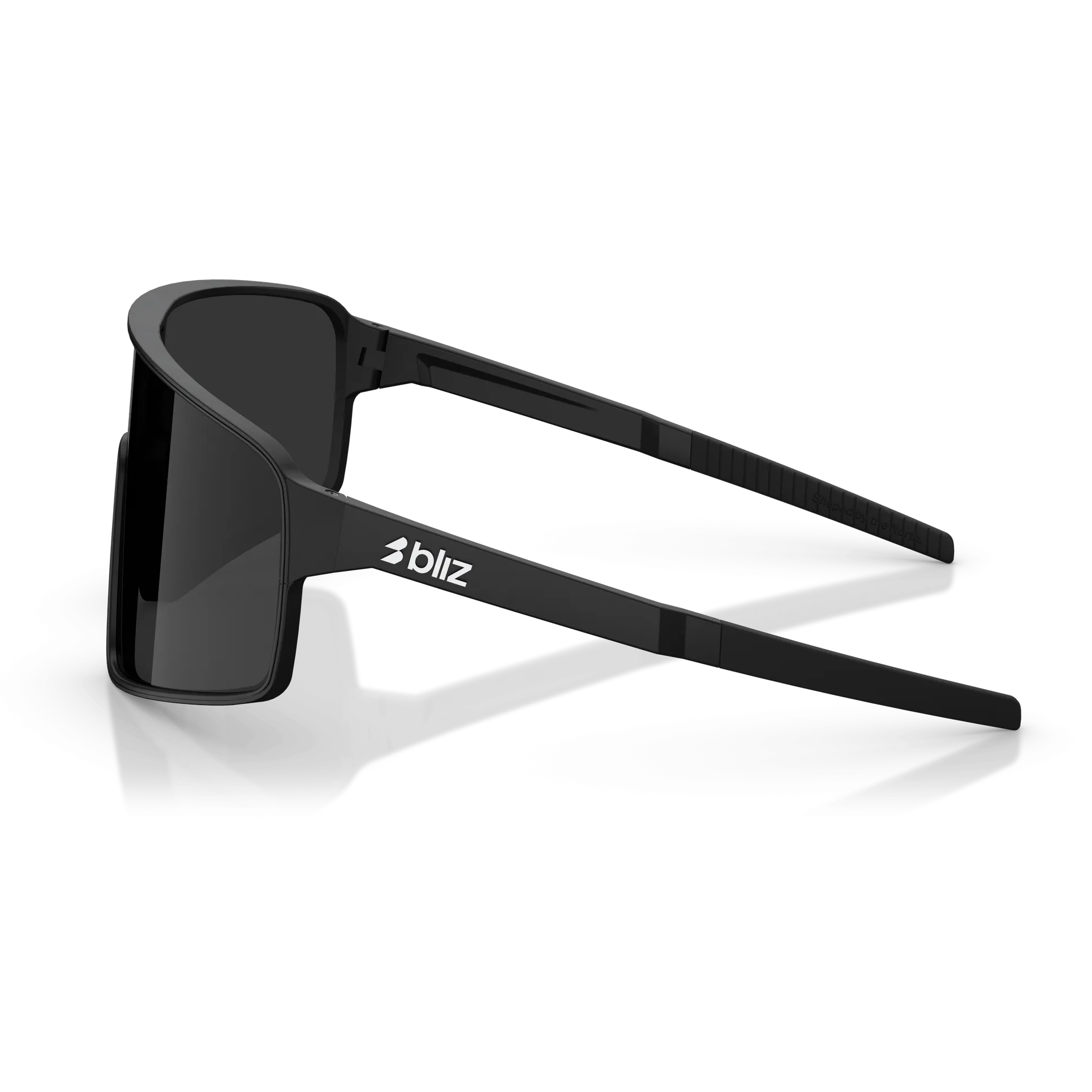 Bliz P001 sunglasses - Matt Black Smoke