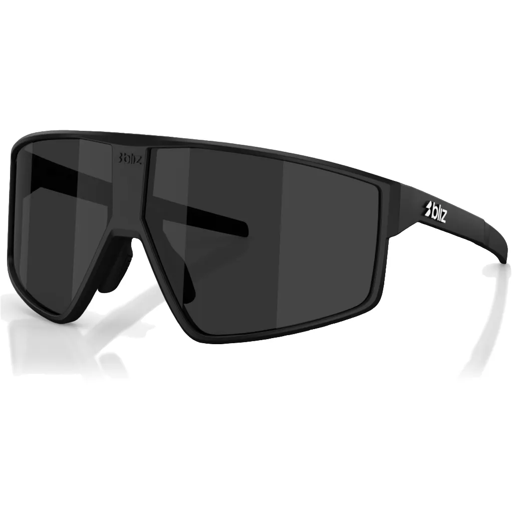 Bliz P002 sunglasses - Matt Black Smoke