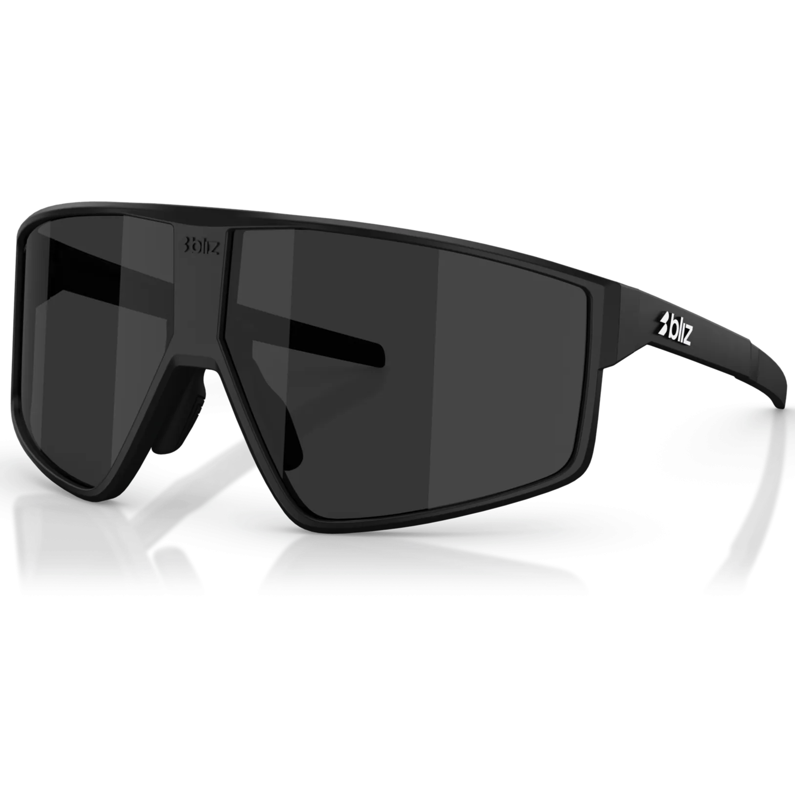 Bliz P002 sunglasses - Matt Black Smoke