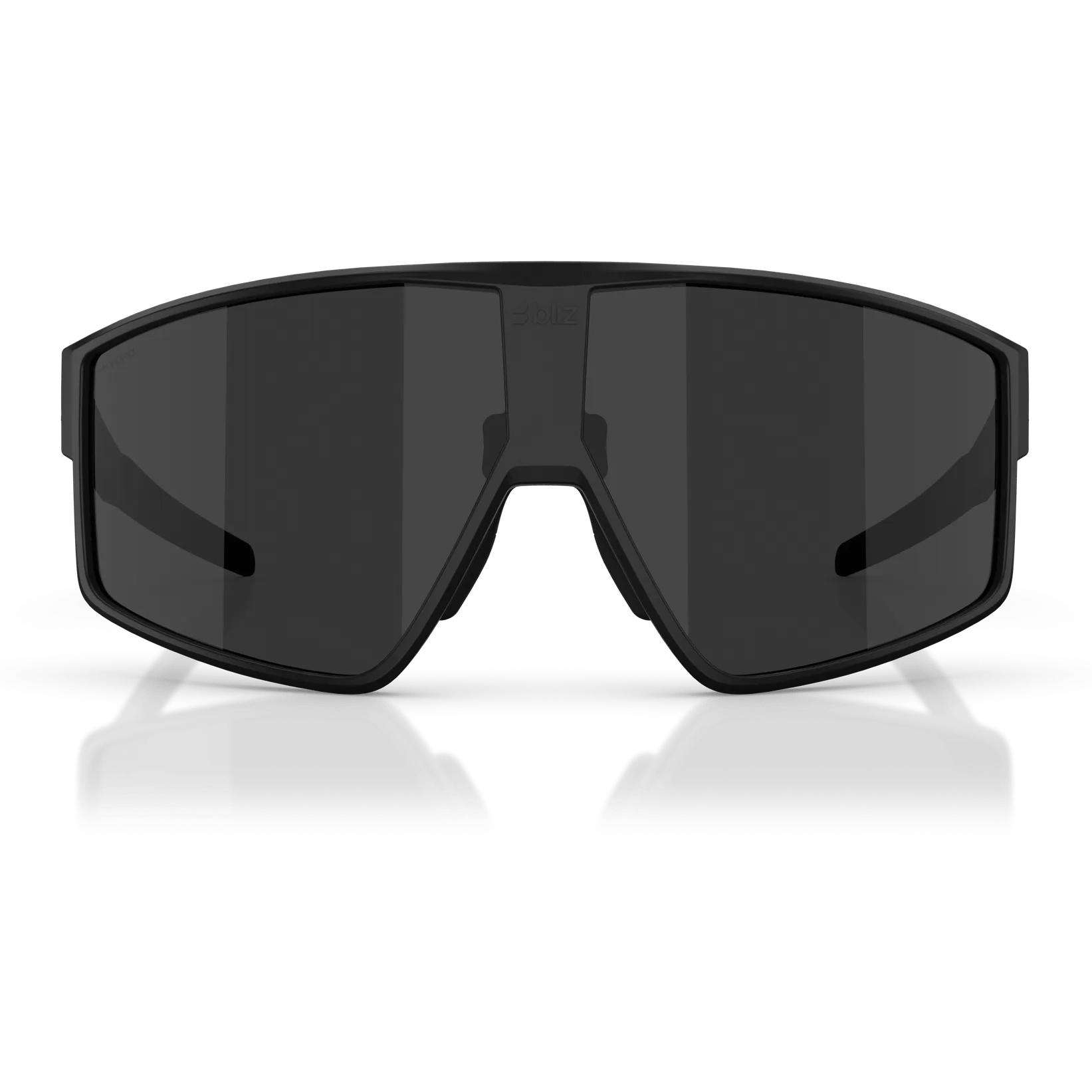 Bliz P002 sunglasses - Matt Black Smoke