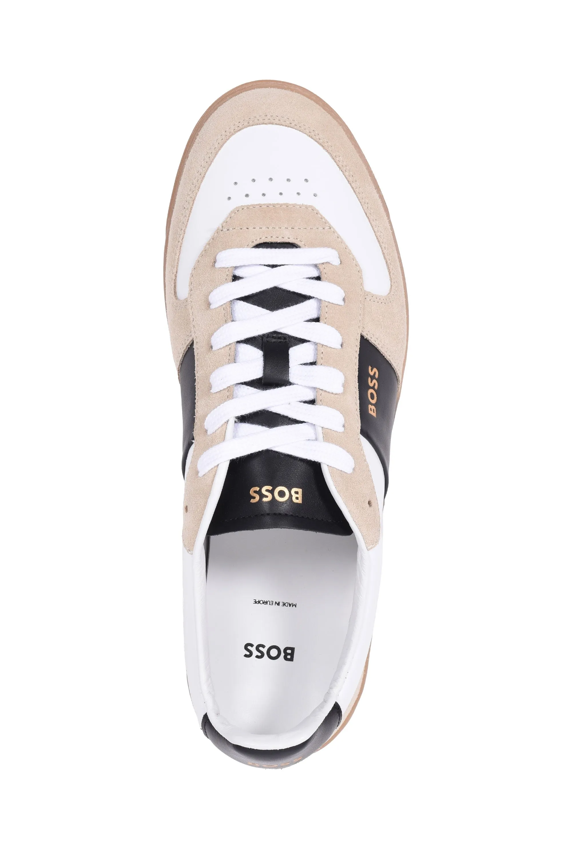 Boss Brandon Tenn sdvlt Trainers Open Beige