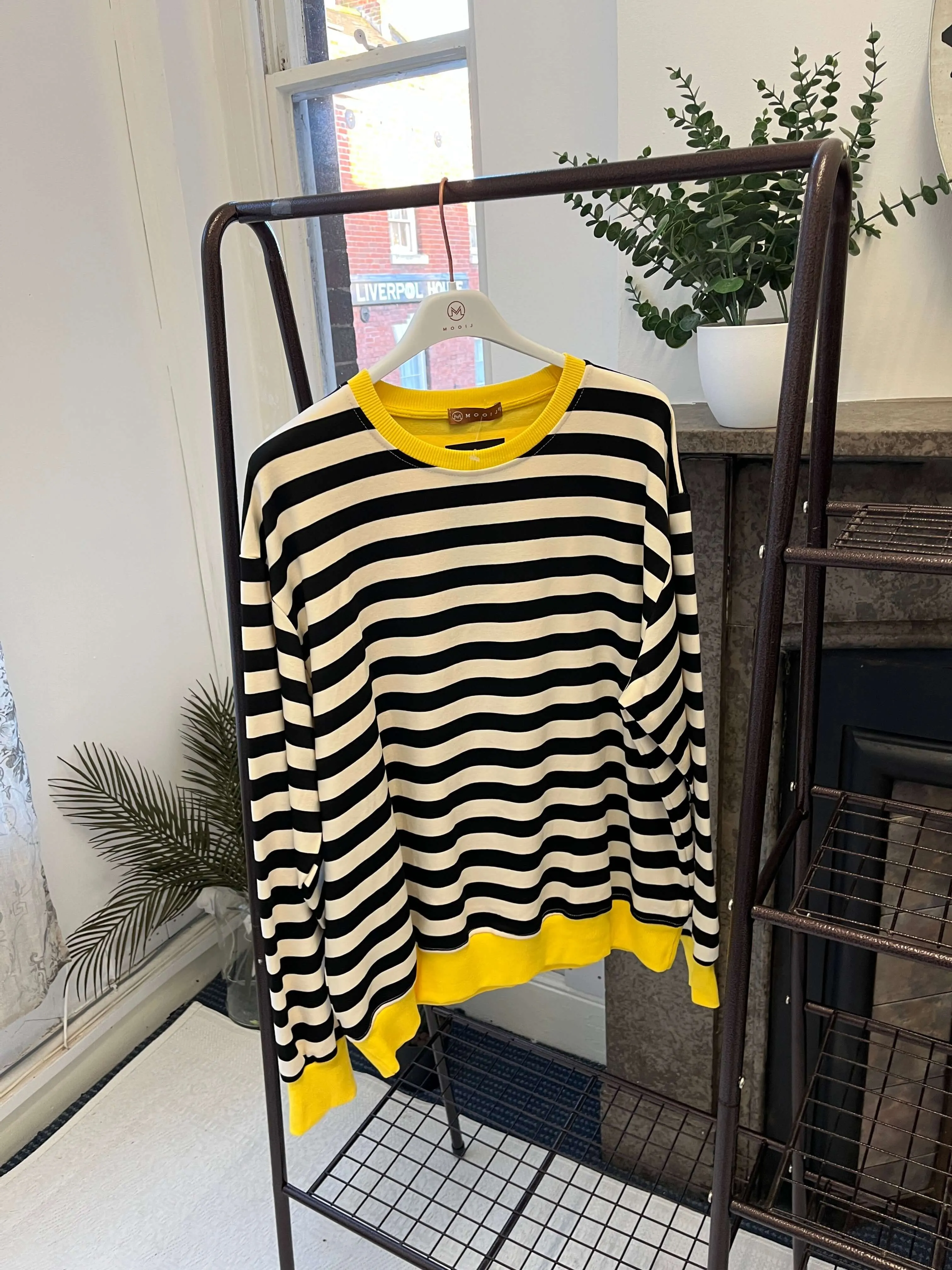 Bright Bold Stripe Sweatshirt
