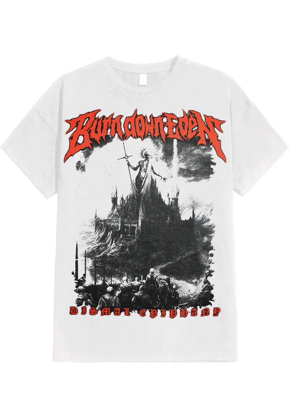 Burn Down Eden - Dismal Epiphany White - T-Shirt
