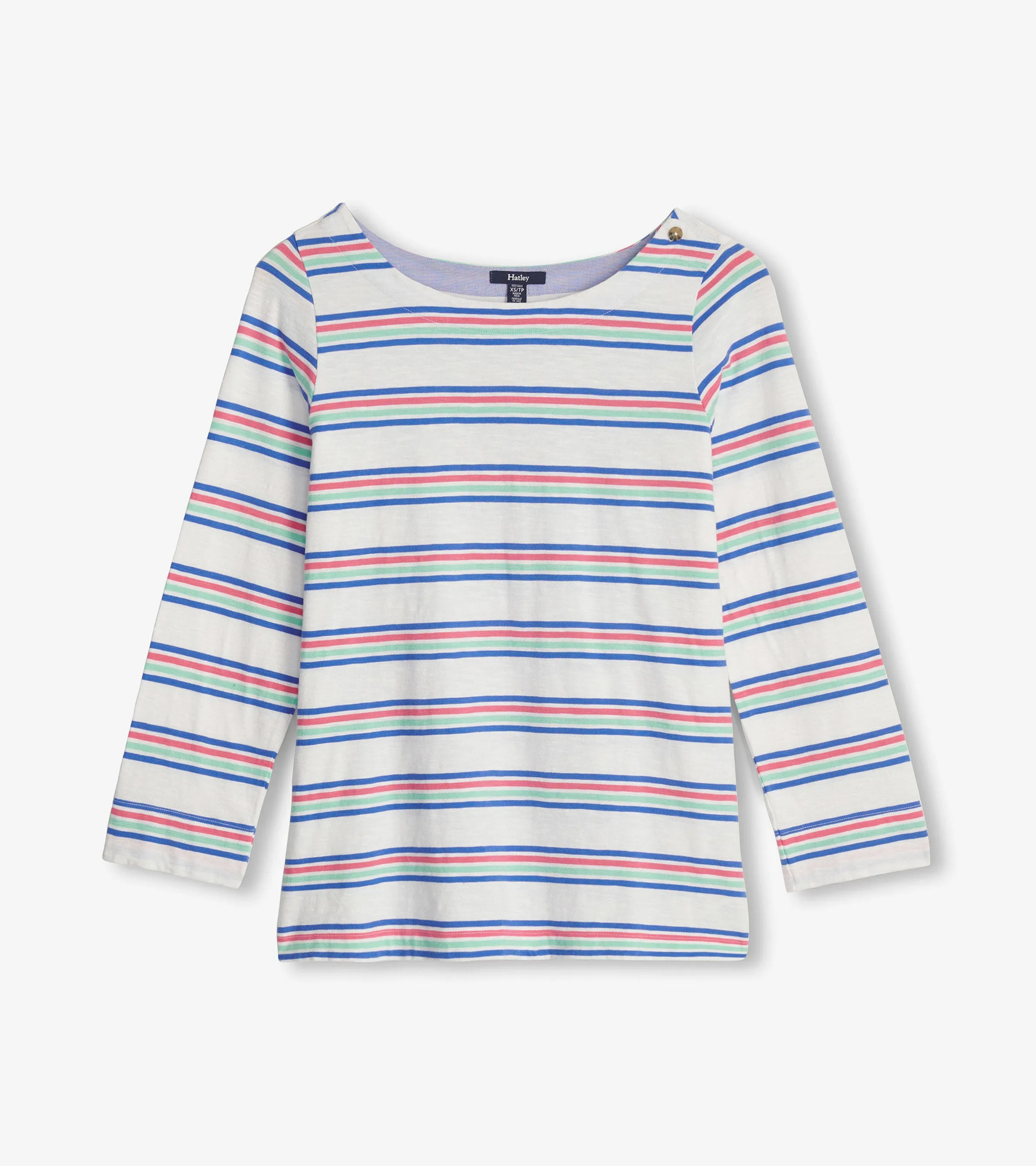 Button Breton - Seaside Stripes -Hatley