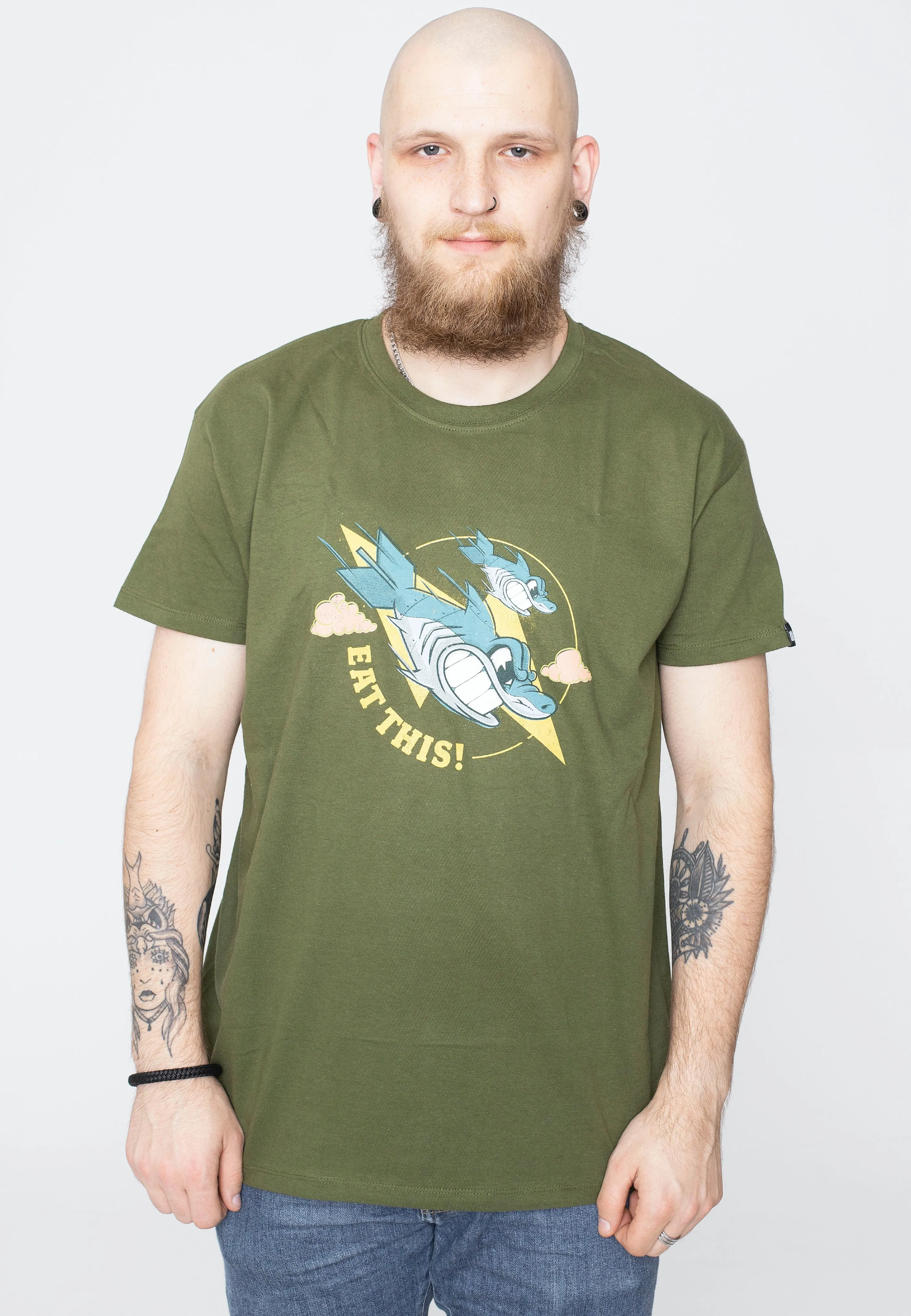 Call Of Duty - Shark Khaki - T-Shirt