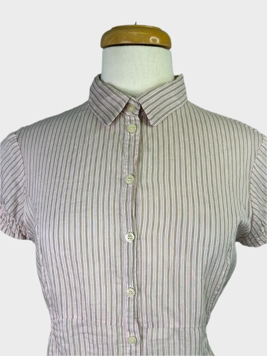 Calvin Klein - Jeans | US | shirt | size 14 | cap sleeve | cotton silk blend