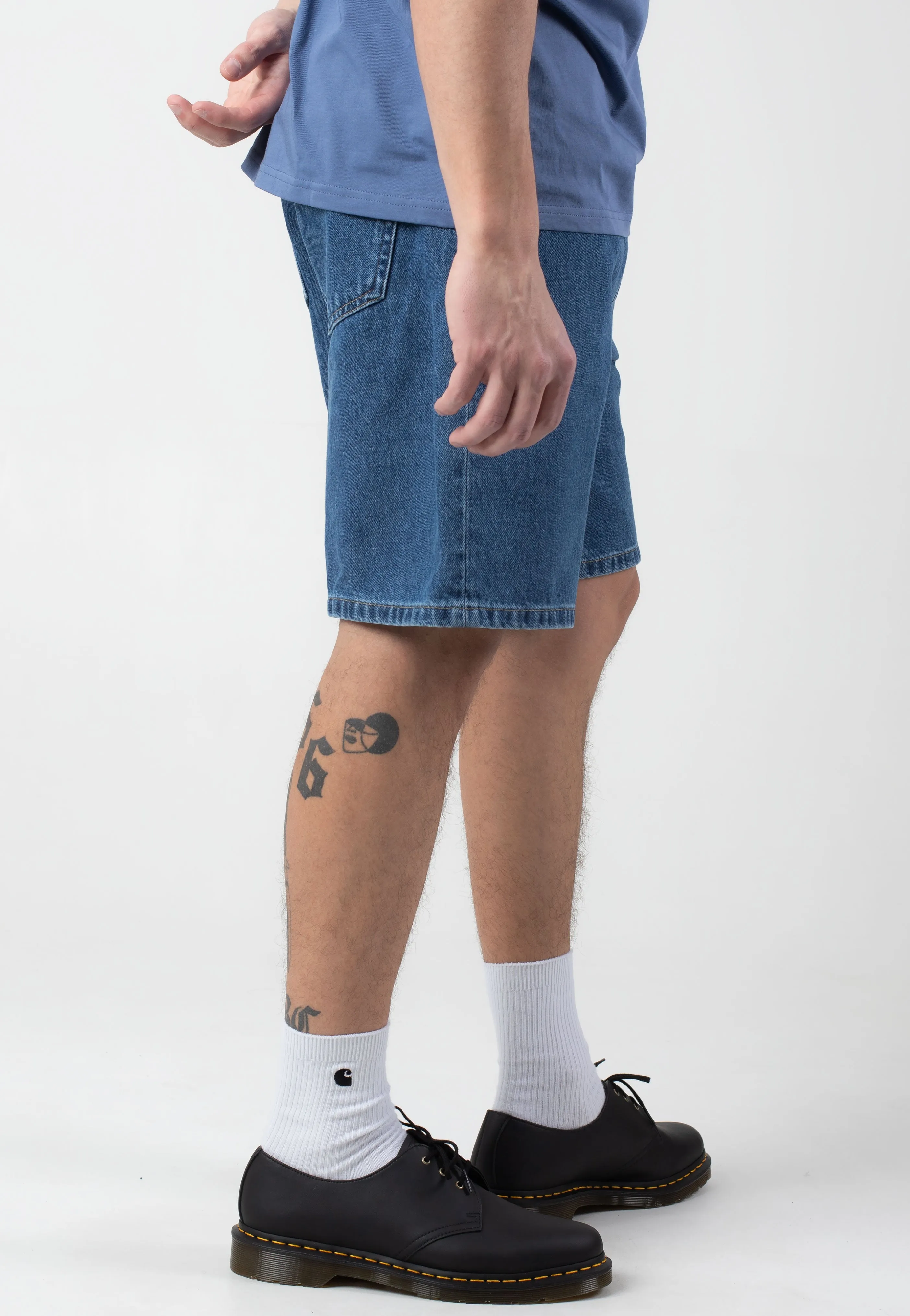 Carhartt WIP - Nolan Heavy Stone Wash Blue - Shorts