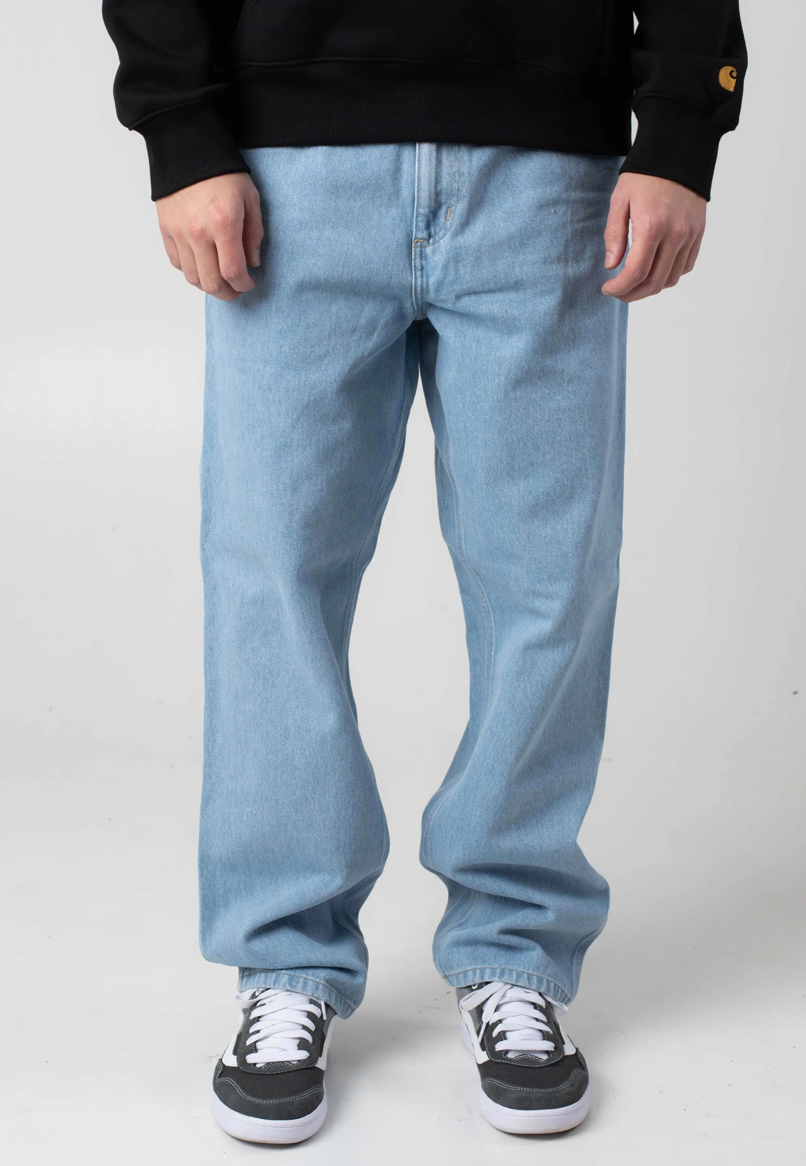 Carhartt WIP - Single Knee Heavy Stone Bleached Blue - Jeans
