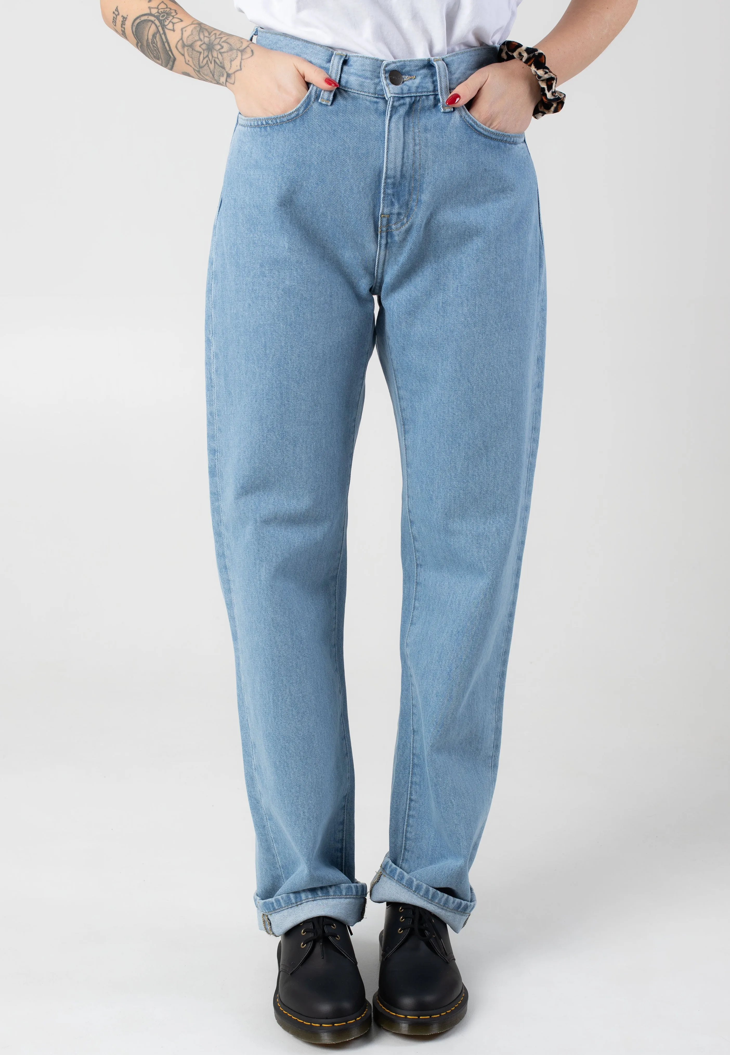 Carhartt WIP - W' Noxon Stone Bleached Blue - Jeans