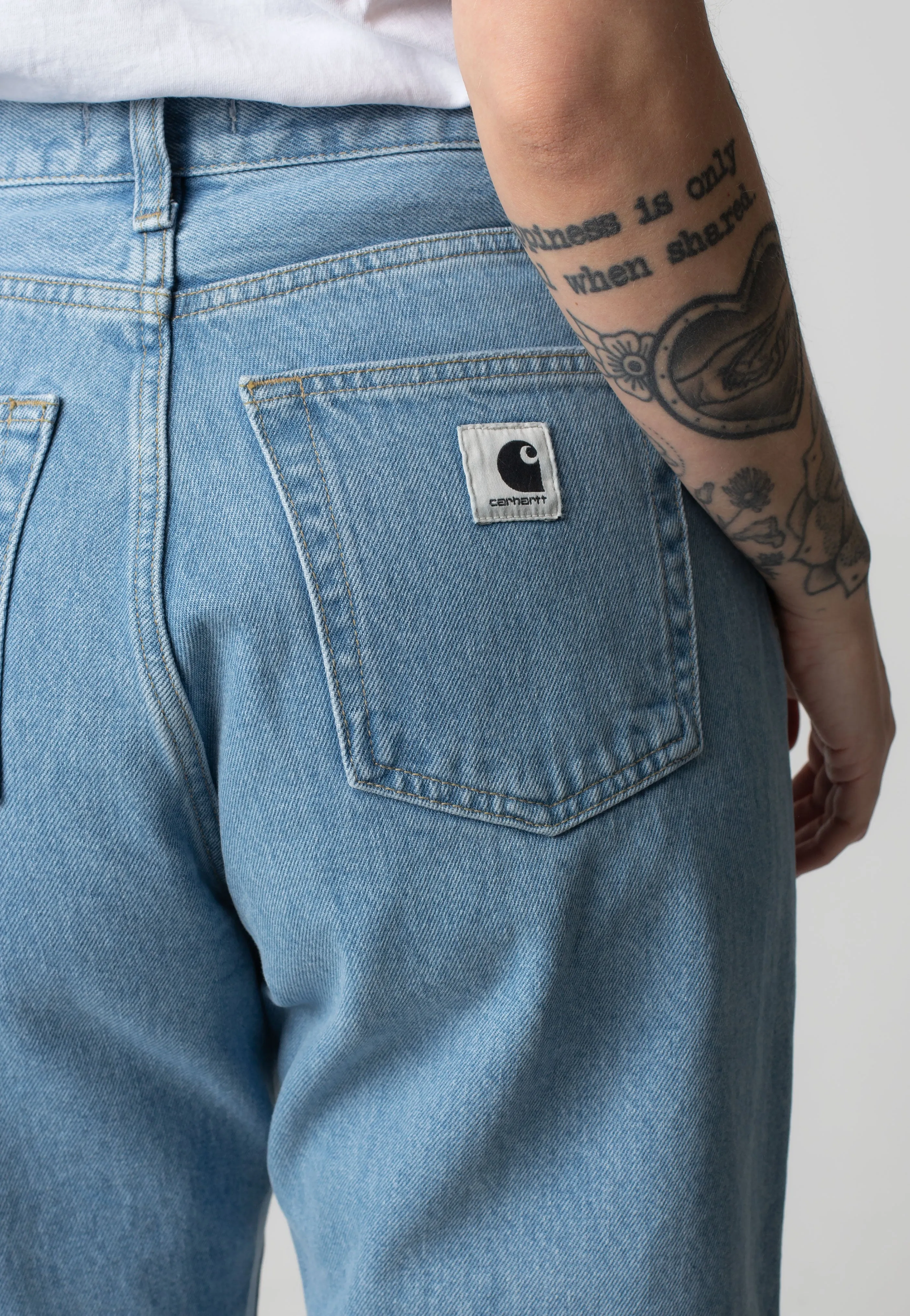 Carhartt WIP - W' Noxon Stone Bleached Blue - Jeans