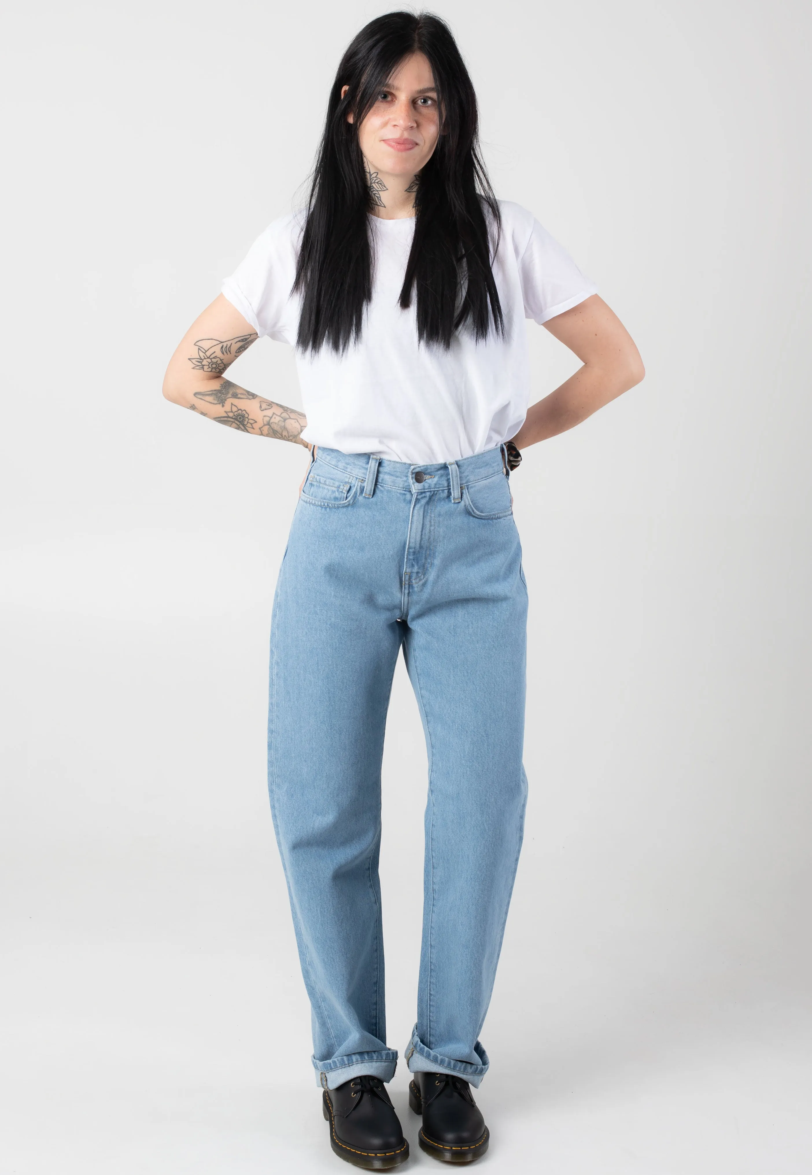 Carhartt WIP - W' Noxon Stone Bleached Blue - Jeans