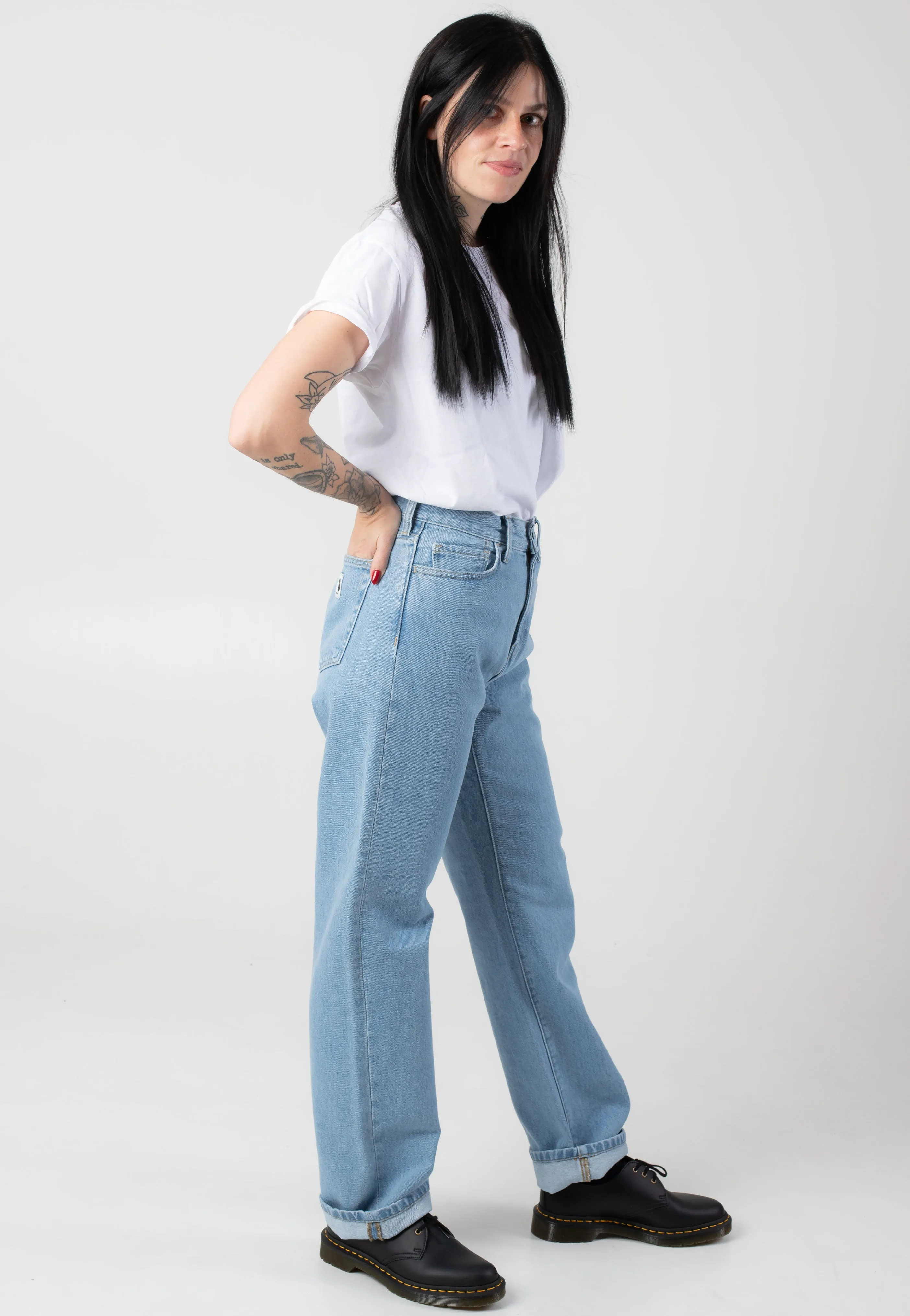 Carhartt WIP - W' Noxon Stone Bleached Blue - Jeans