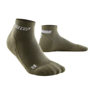 CEP Compression The Run Low Cut 4.0 Men's Compression Socks (Olive)