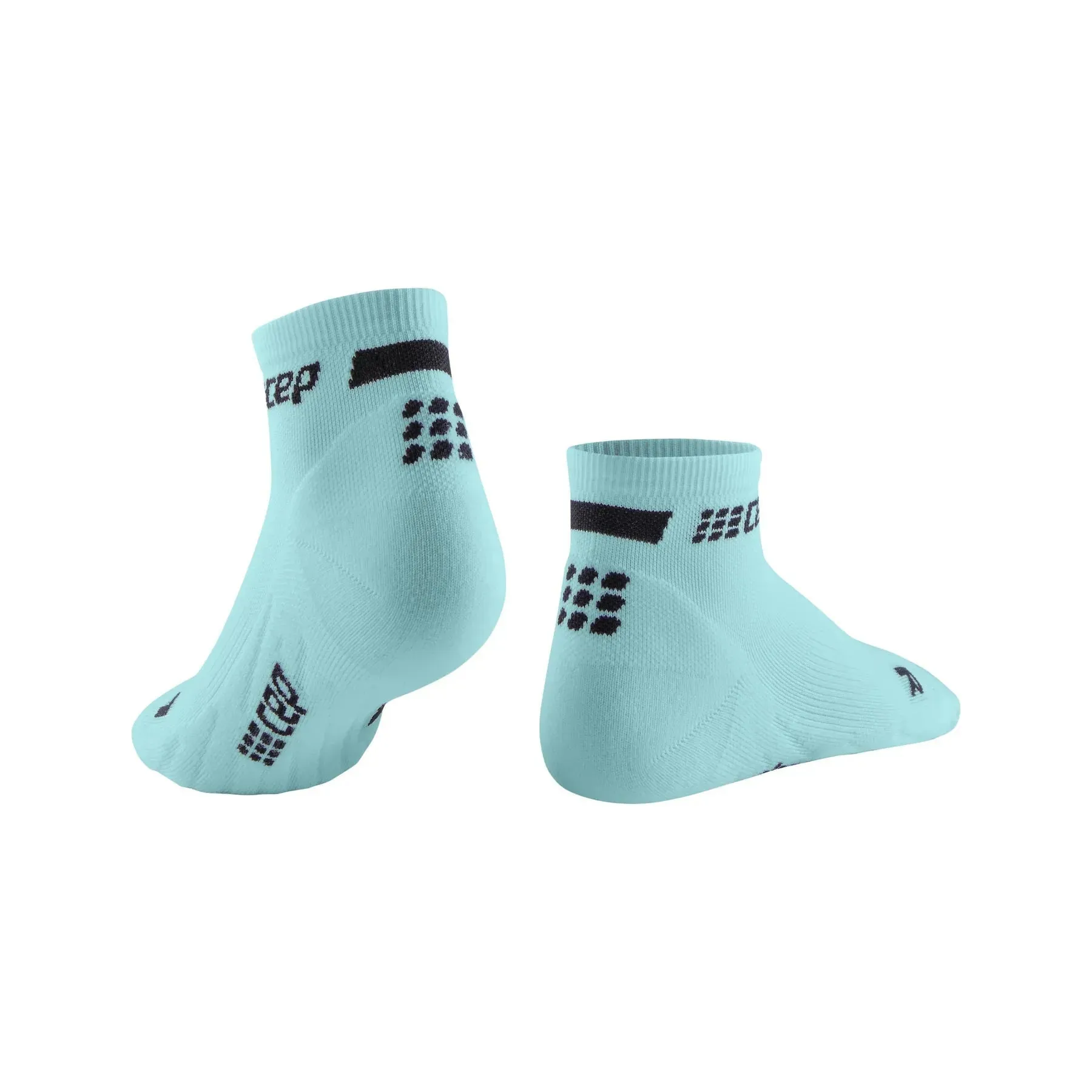 CEP Compression The Run Low Cut Men's Running Socks 4.0 (Light Blue)