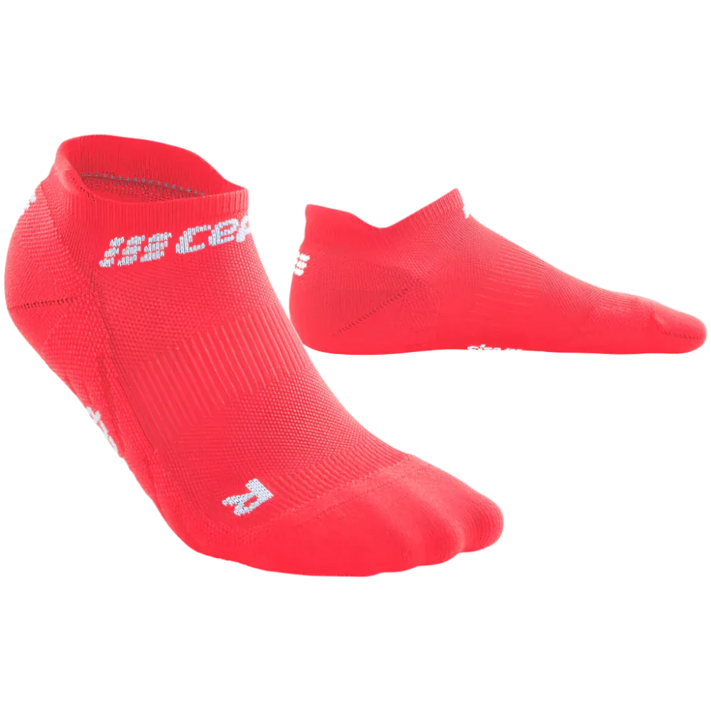CEP Compression The Run No Show 4.0 Men's Running Socks (Pink)