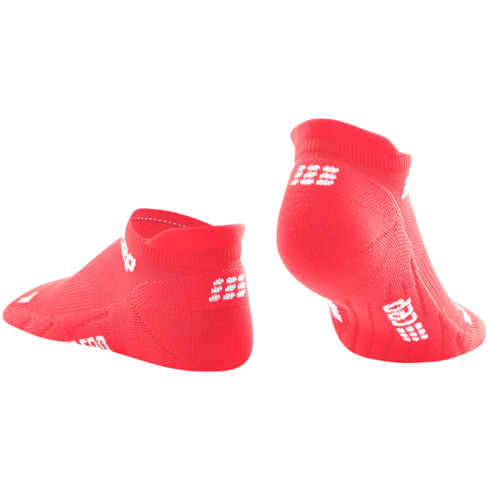 CEP Compression The Run No Show 4.0 Men's Running Socks (Pink)