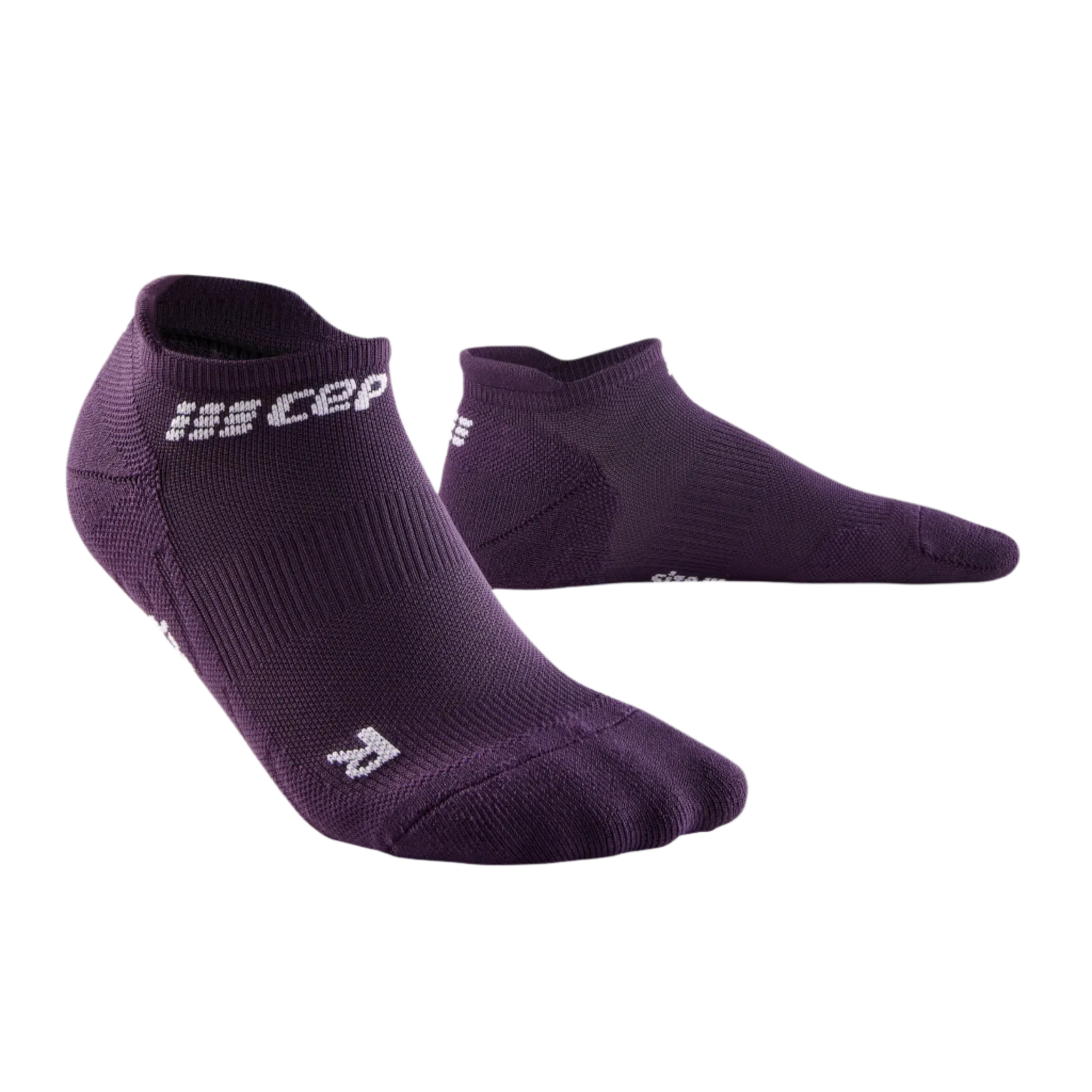 CEP Compression The Run No Show 4.0 Men's Running Socks (Voilet)