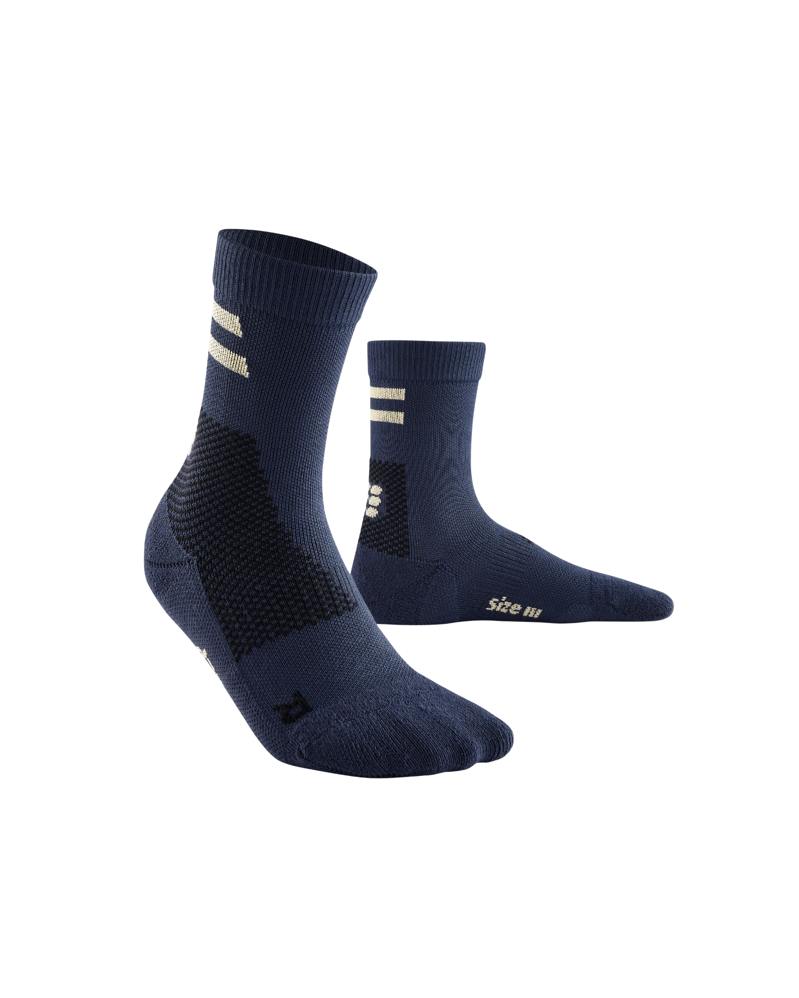 CEP Compression Training Mid Cut Men's Compression Socks (Peacoat)