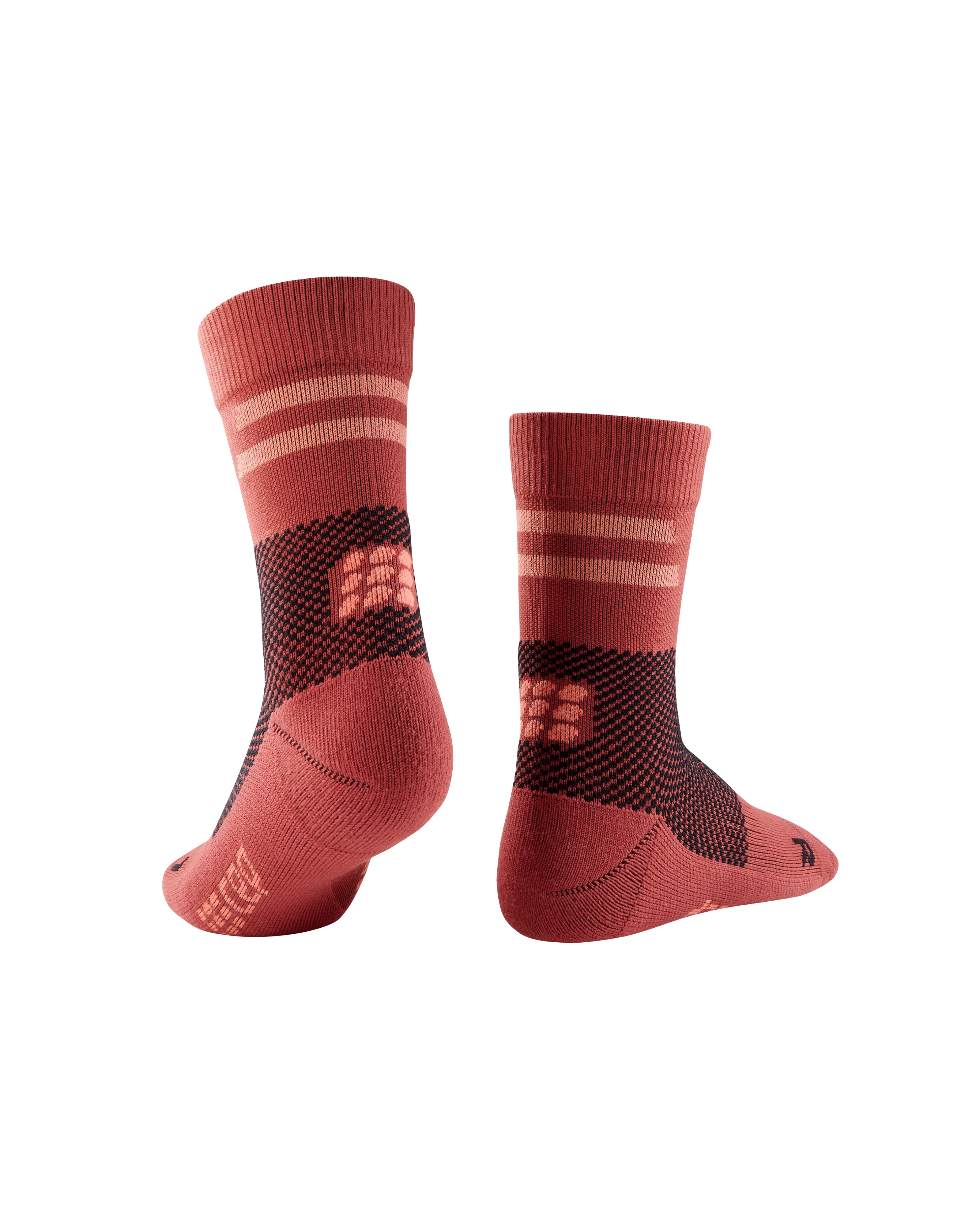 CEP Compression Training Mid Cut Men's Compression Socks (Red)