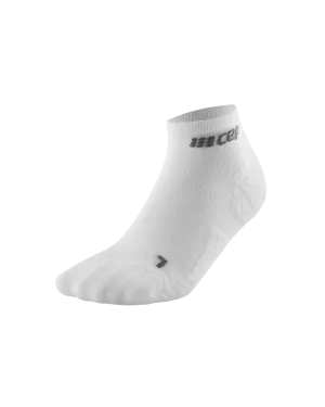 CEP Compression Ultralight Low Cut Women's Running Socks (Ultralight White)