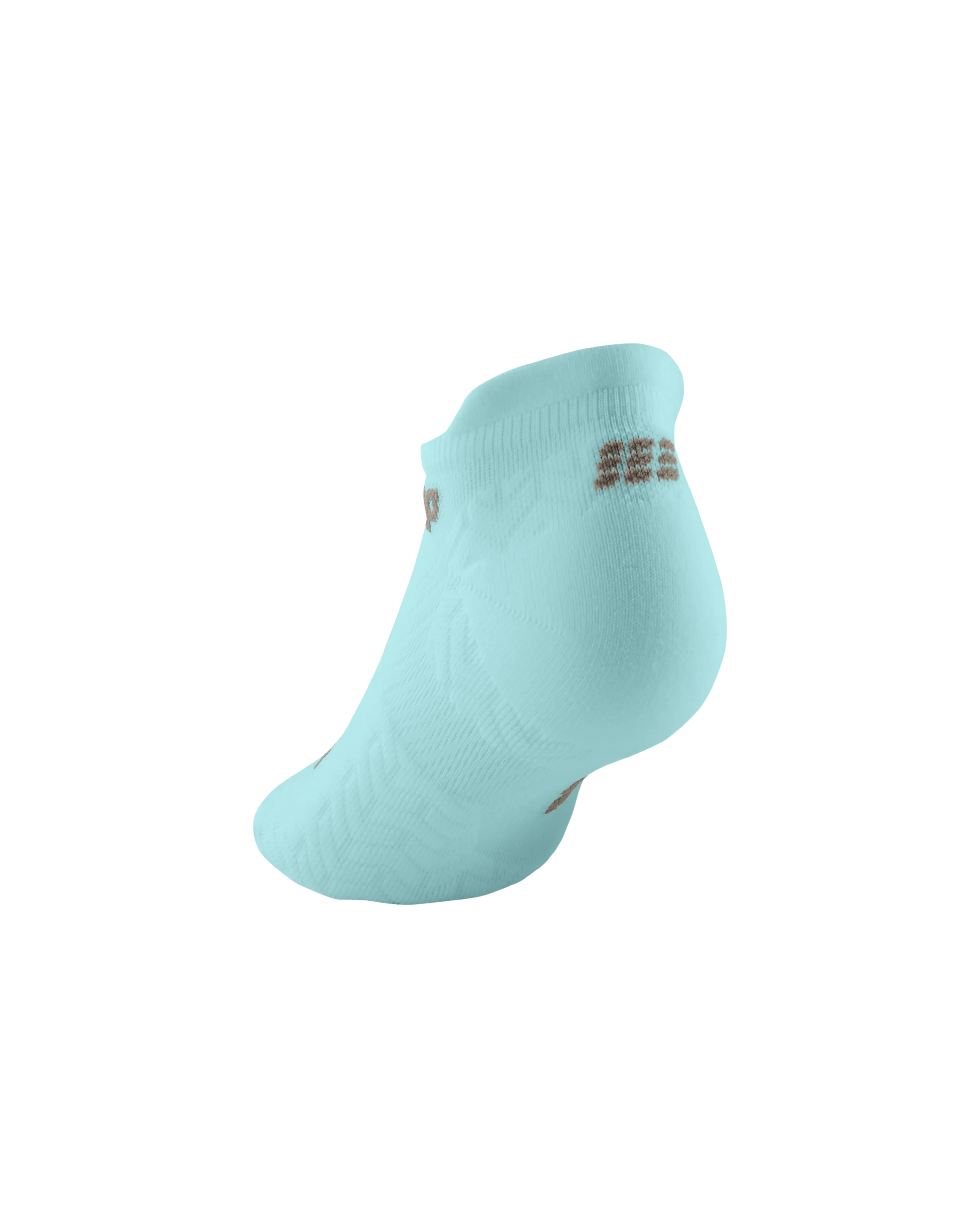 CEP Compression Ultralight No Show Men's Running Socks (Ultralight Light Blue)