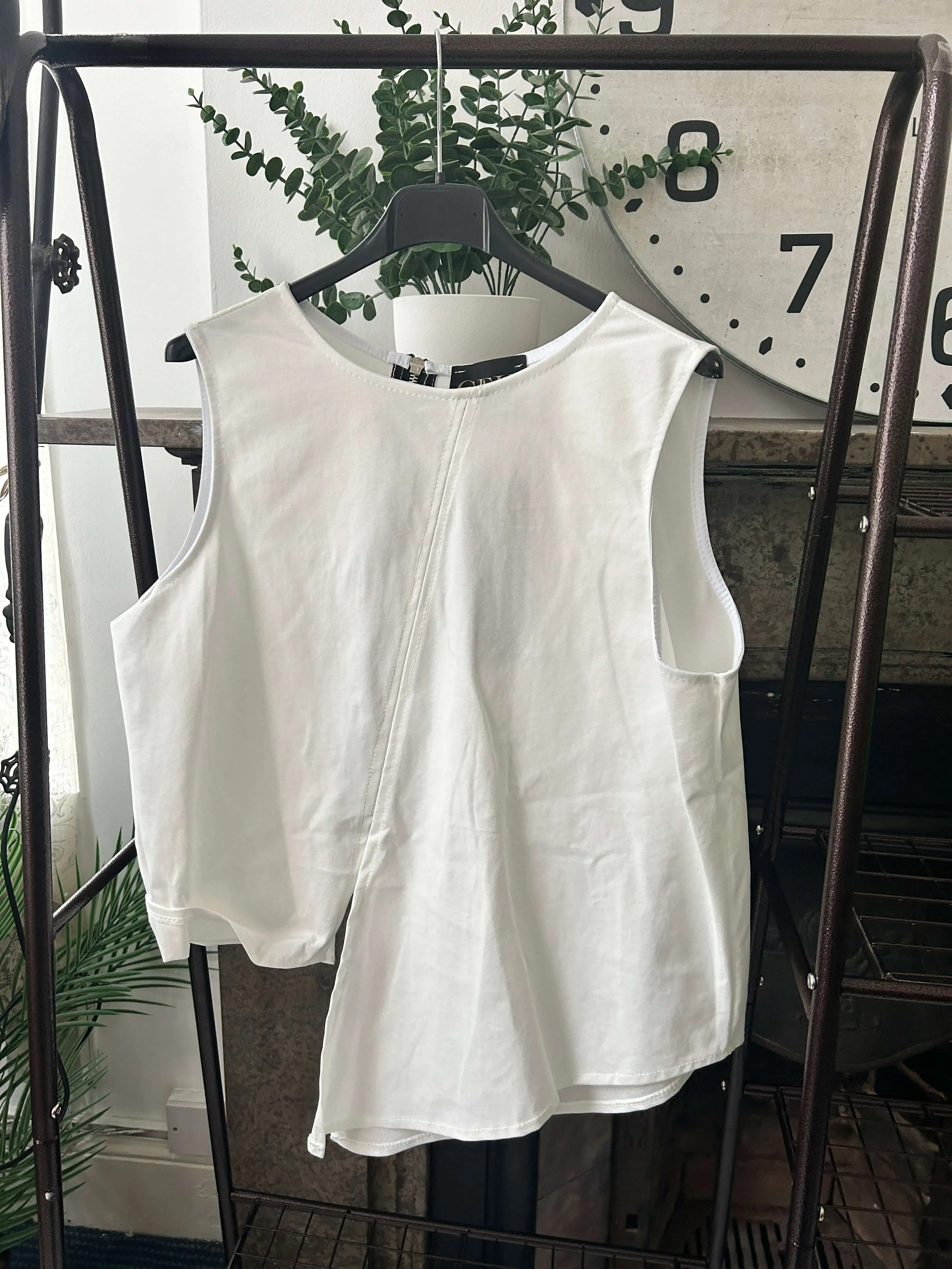 CFK - Zip Back Funky Tank Top