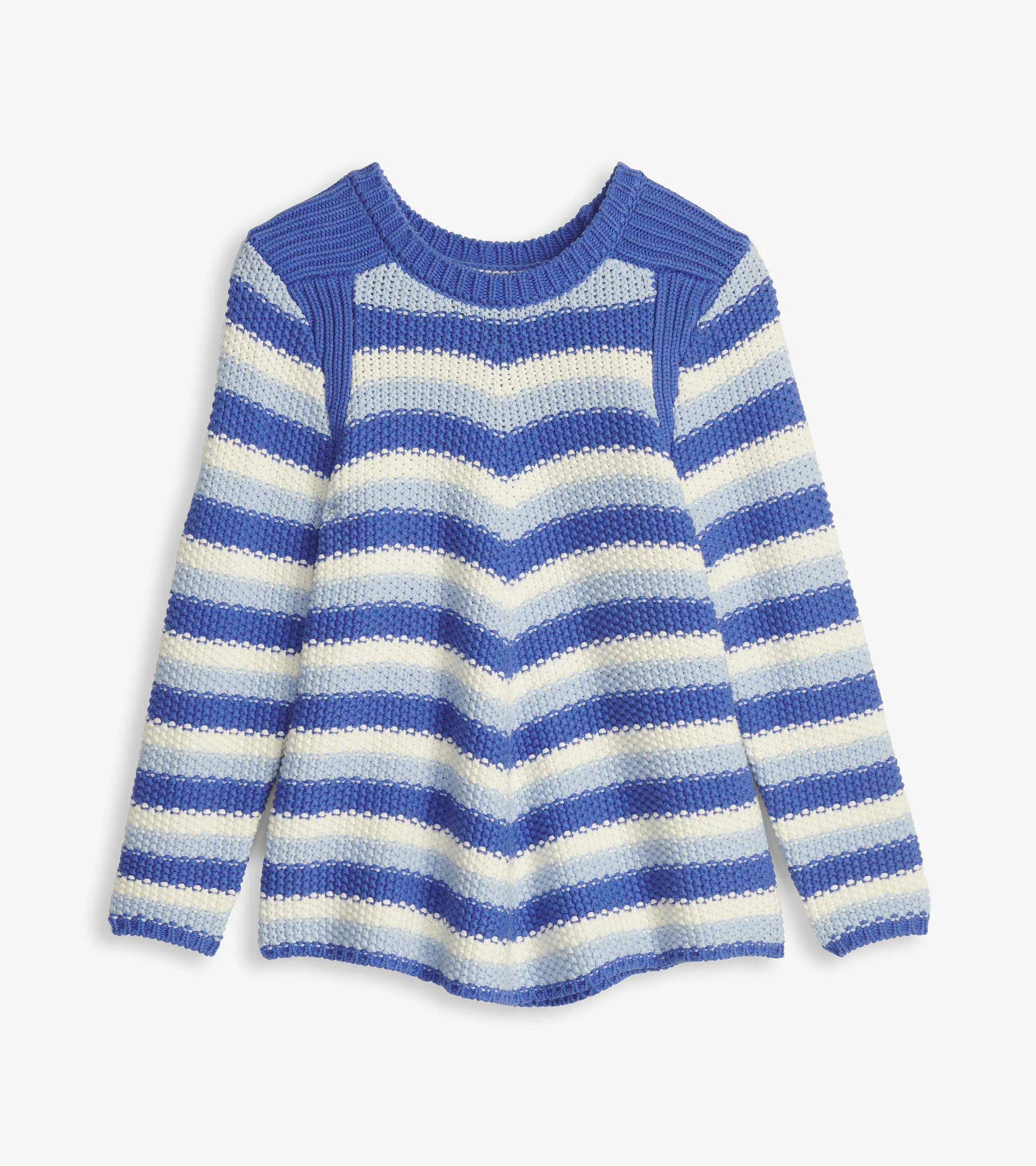 Chevron Swing Sweater - Navy Blue -Hatley