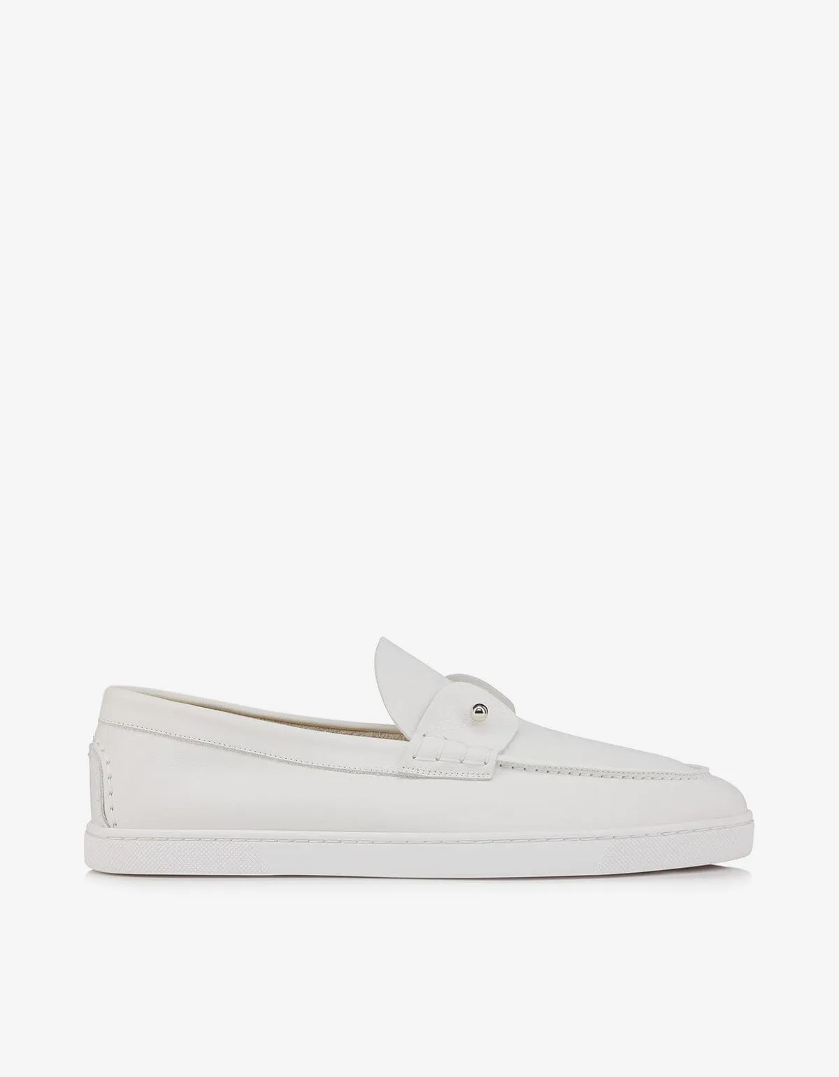 Christian Louboutin Chambeliboat White Boat Shoes