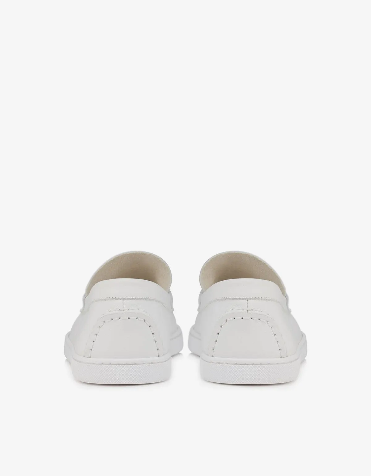 Christian Louboutin Chambeliboat White Boat Shoes