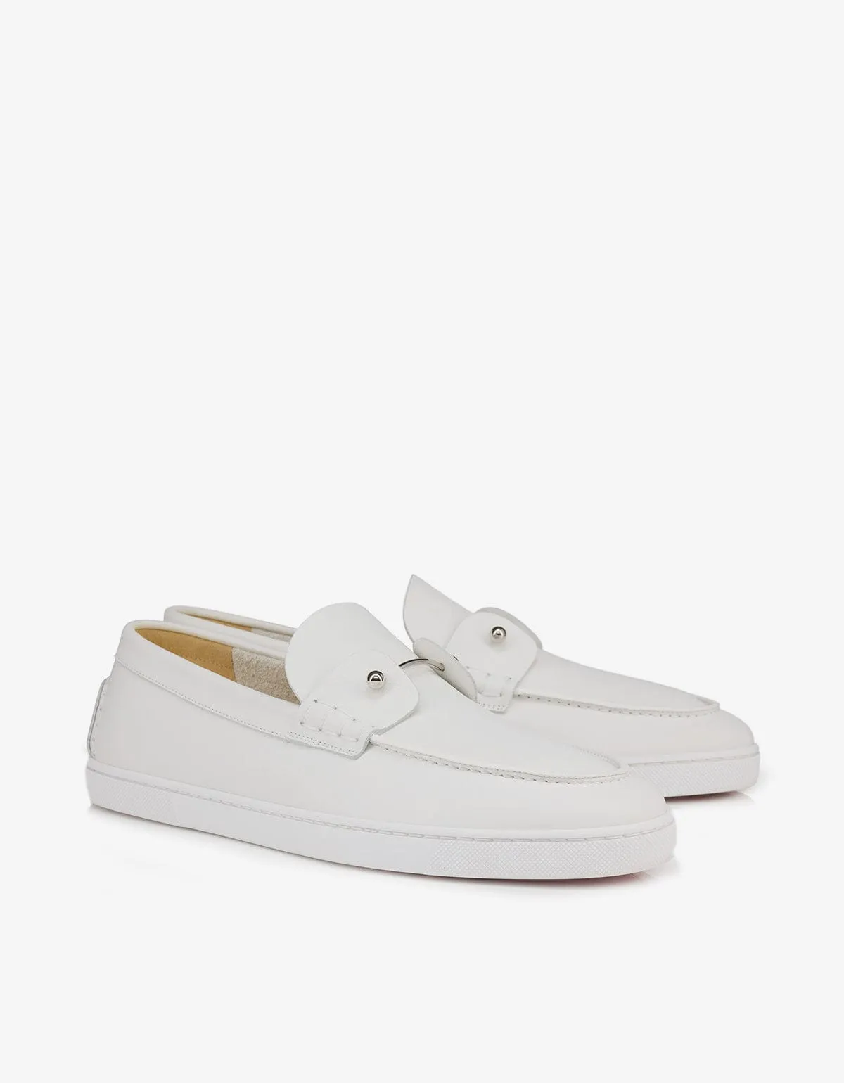 Christian Louboutin Chambeliboat White Boat Shoes