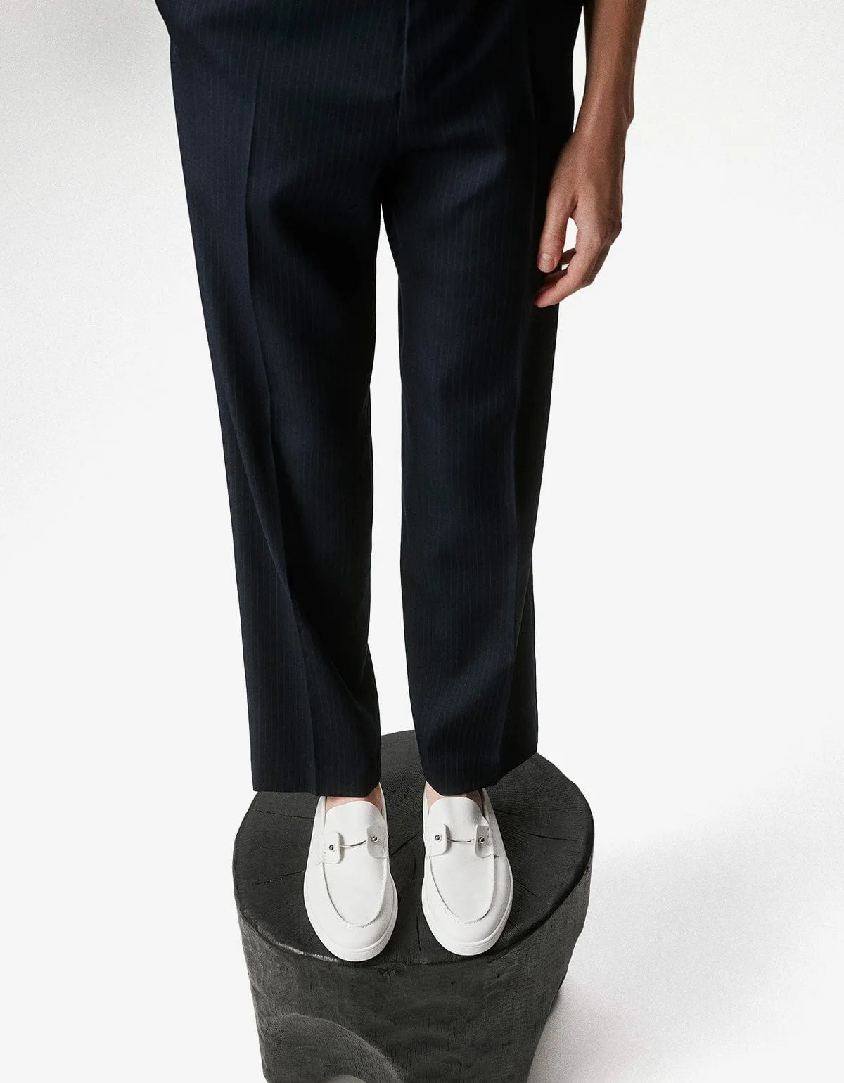 Christian Louboutin Chambeliboat White Boat Shoes