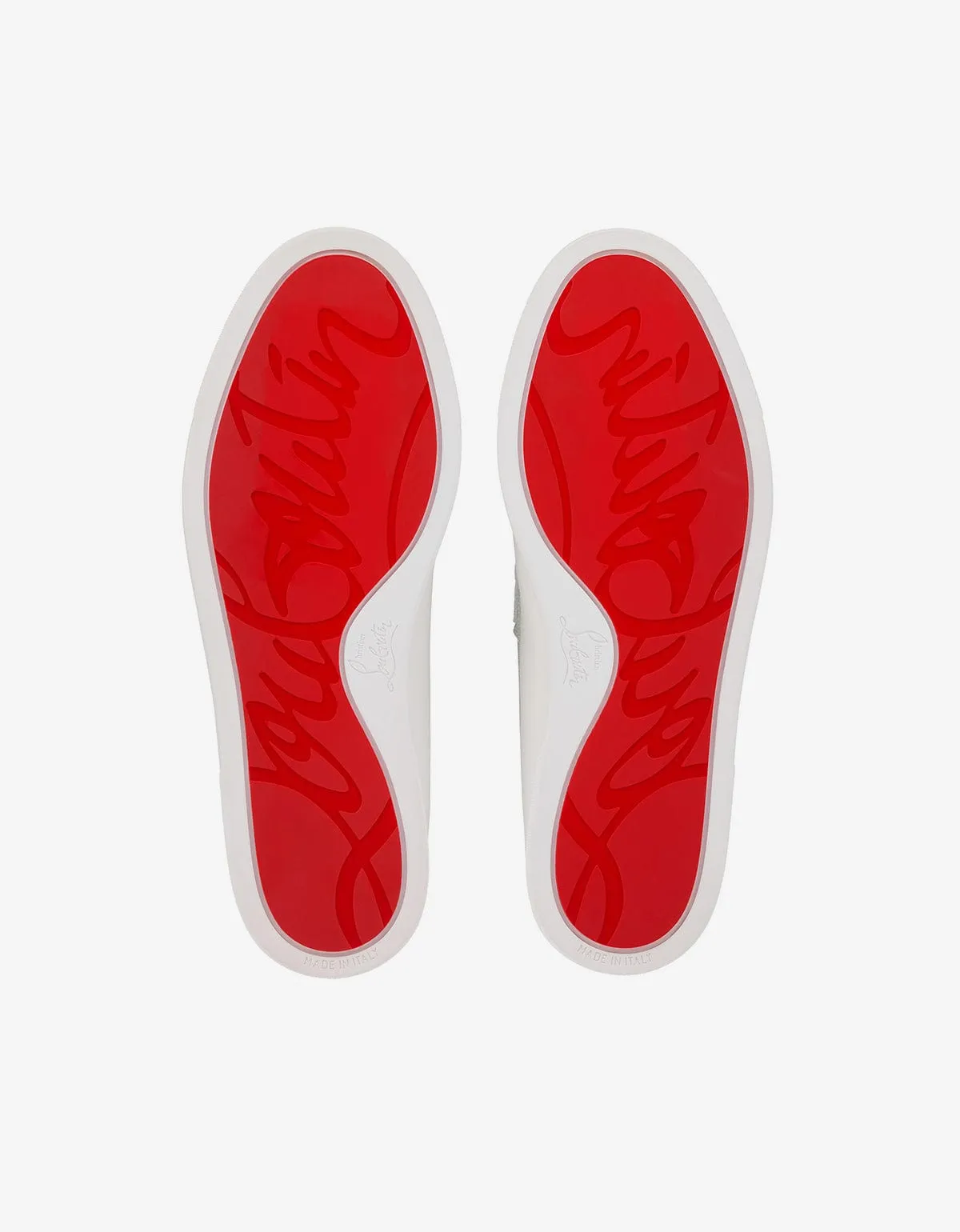 Christian Louboutin Chambeliboat White Boat Shoes