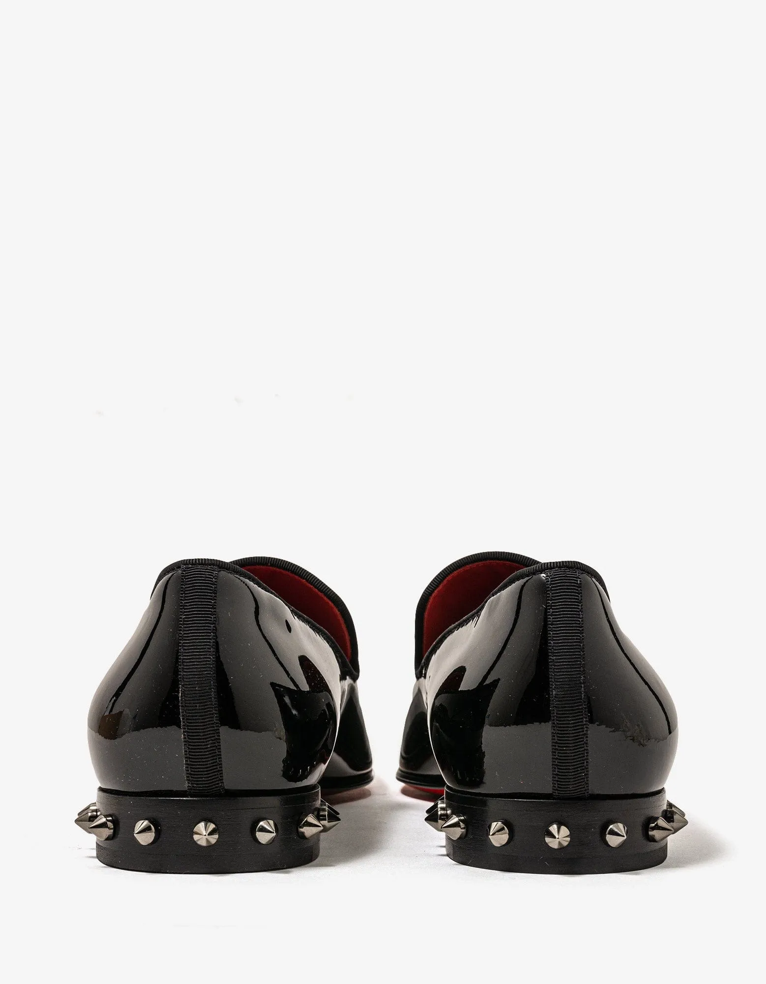 Christian Louboutin Marquees Black Patent Shoes
