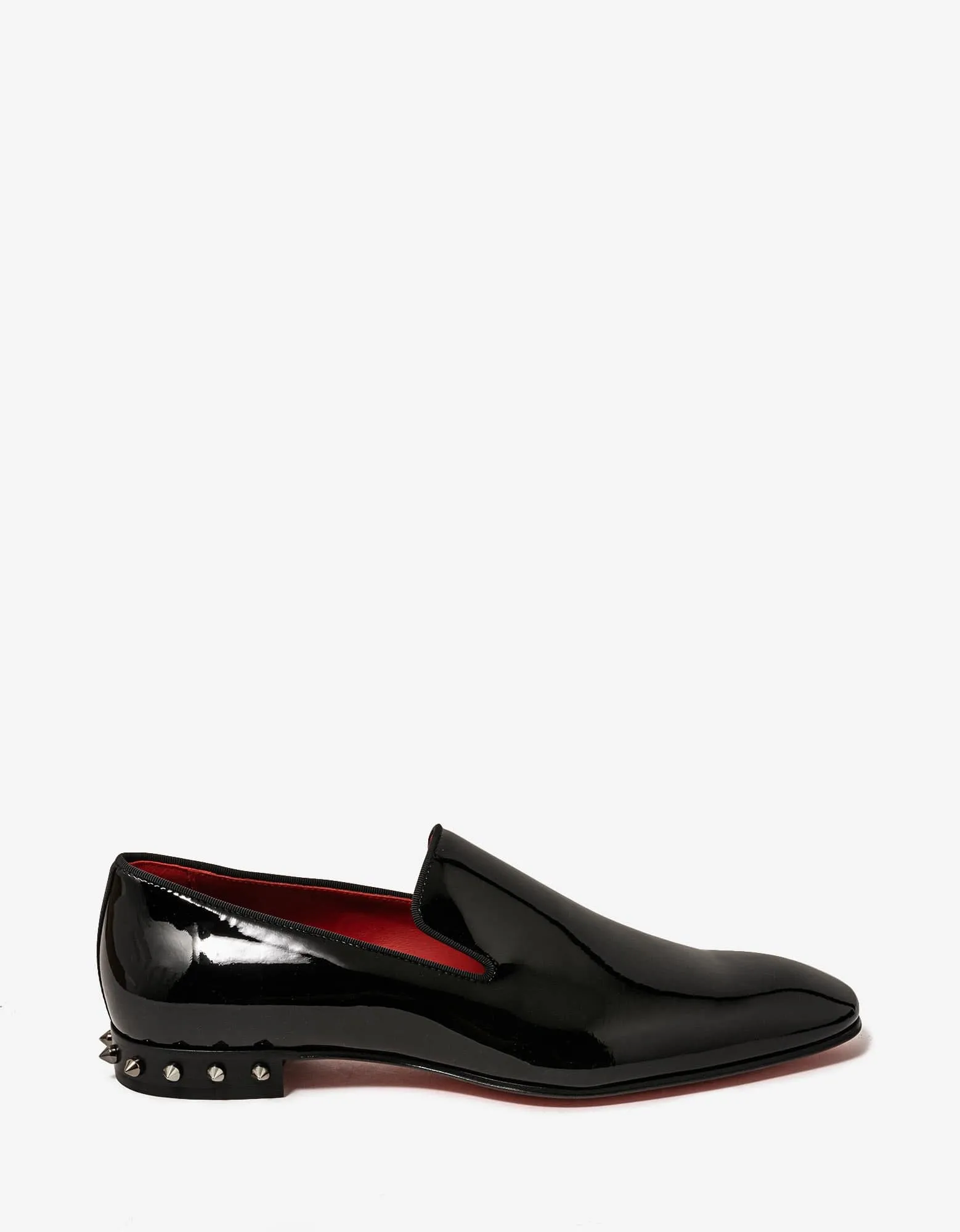 Christian Louboutin Marquees Black Patent Shoes