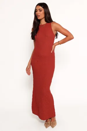 Clark Maxi Dress - Wine