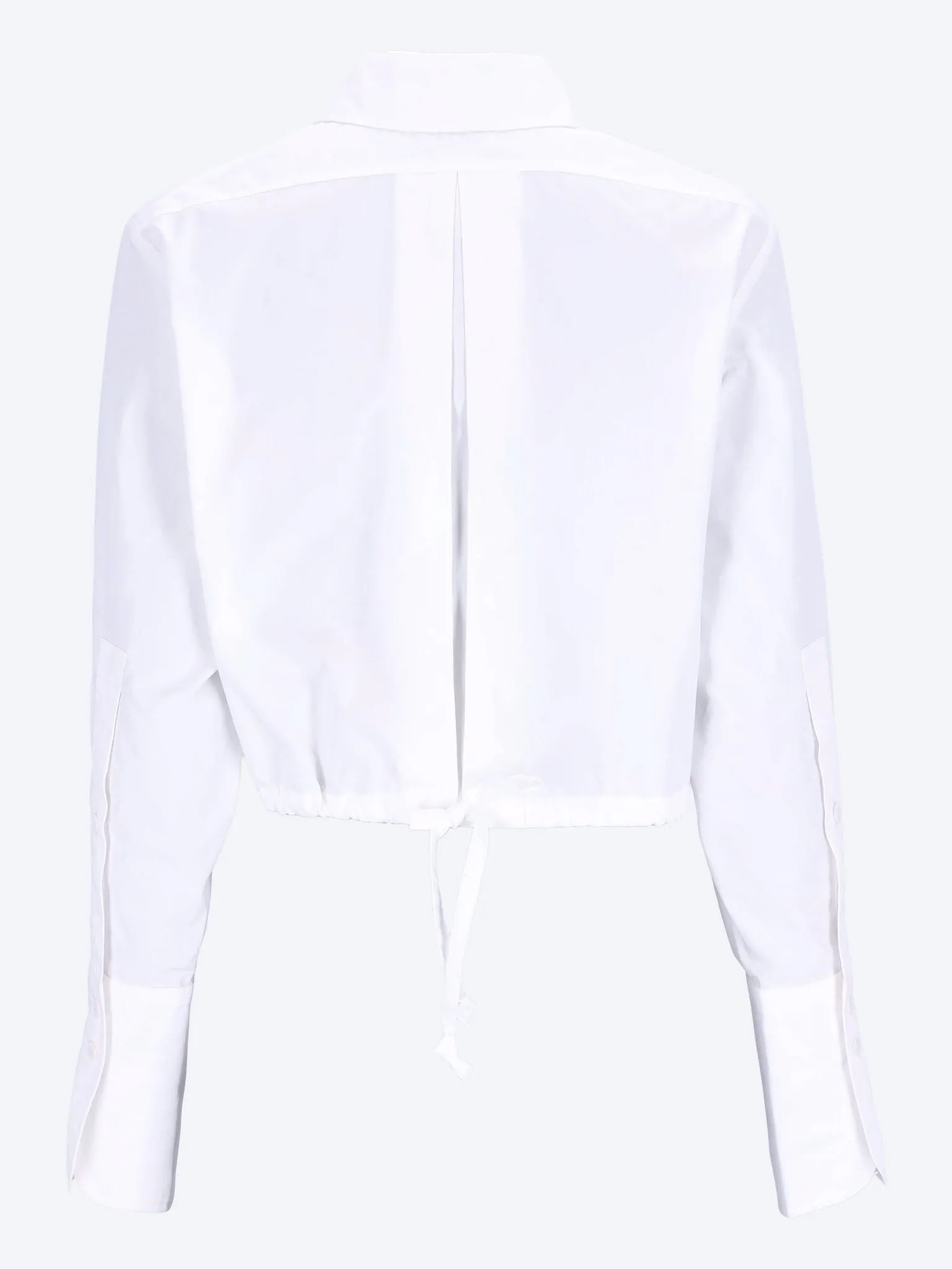 Cropped safari shirt