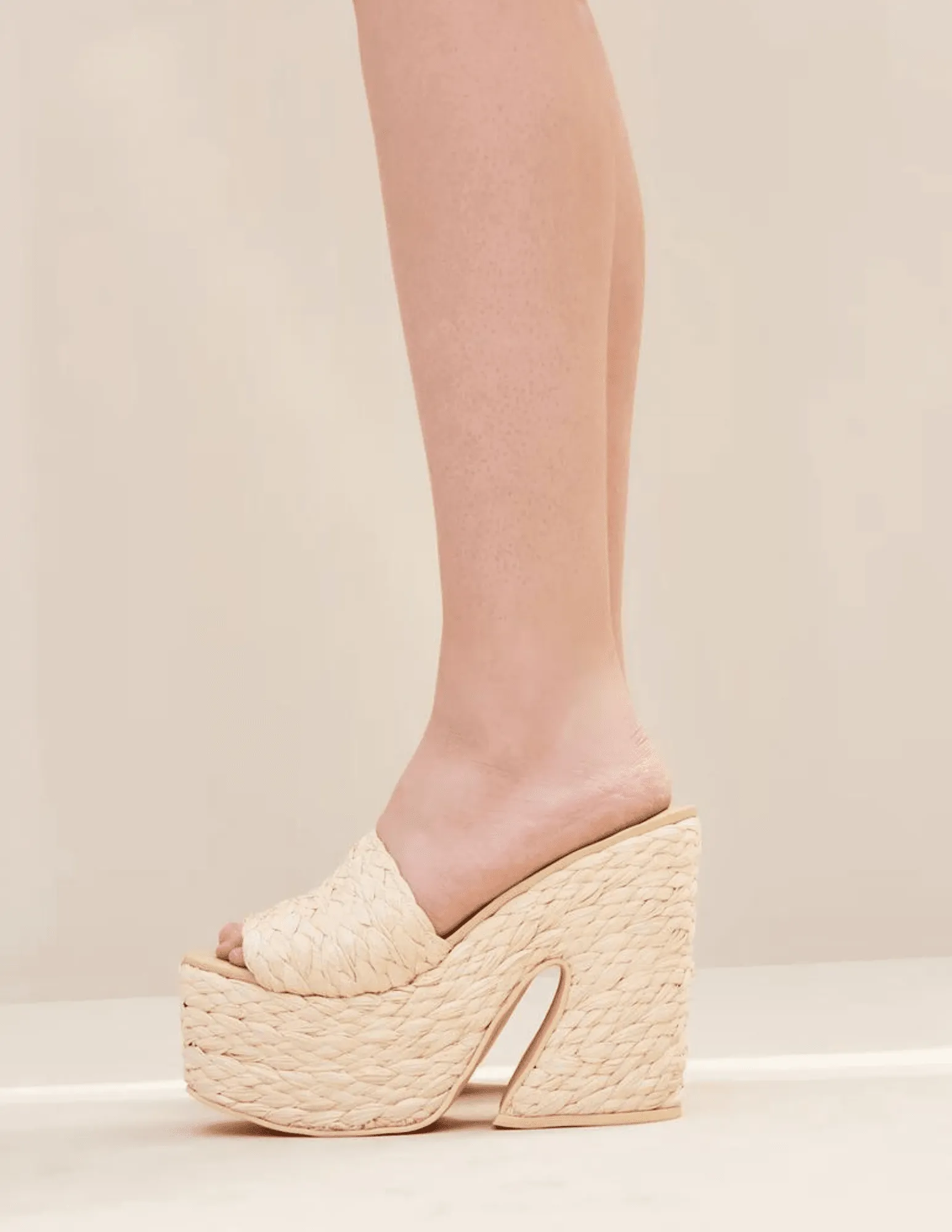Cult Gaia Daria Woven Platform Mule