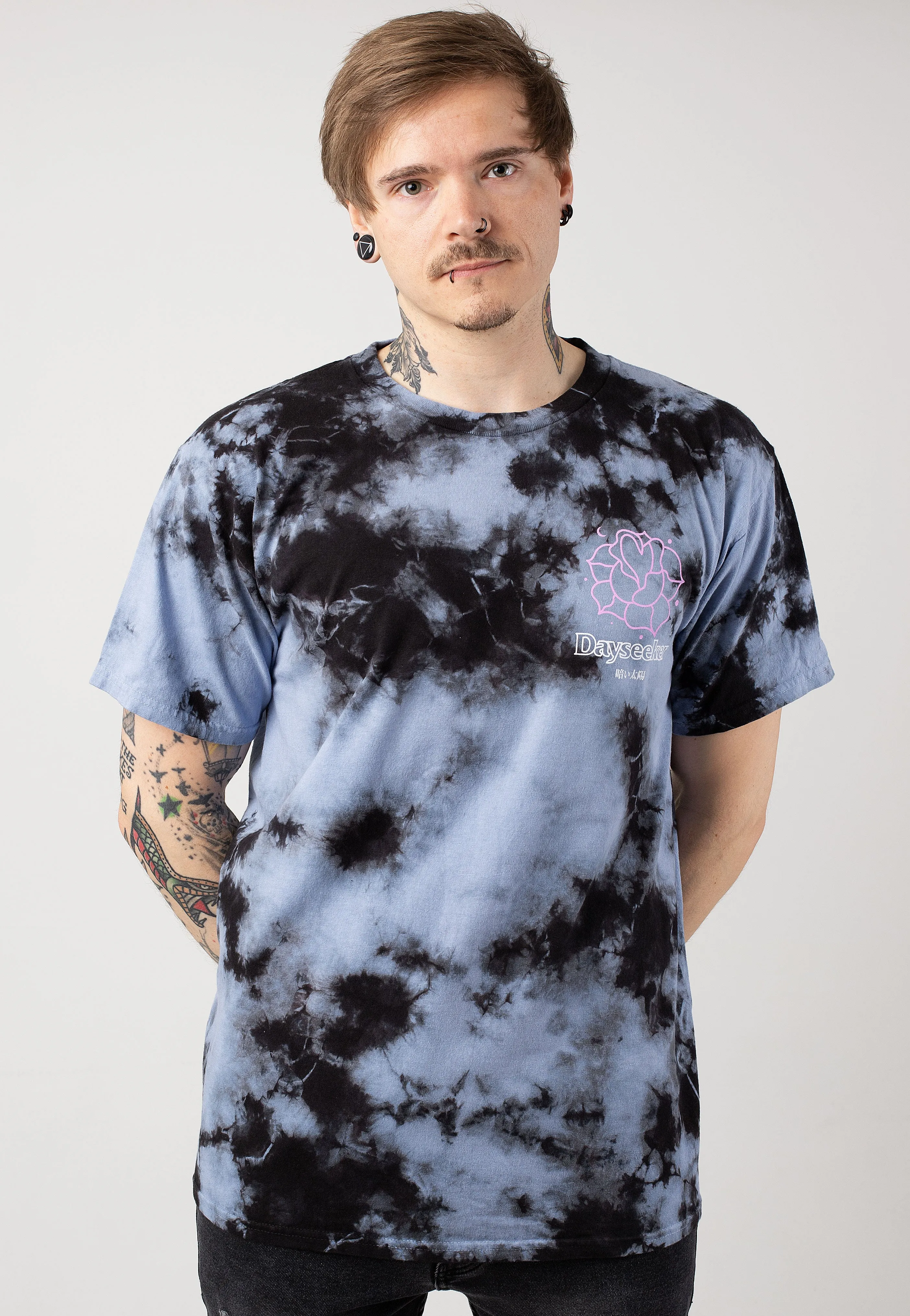 Dayseeker - Rose Blue/Black Tie Dye - T-Shirt